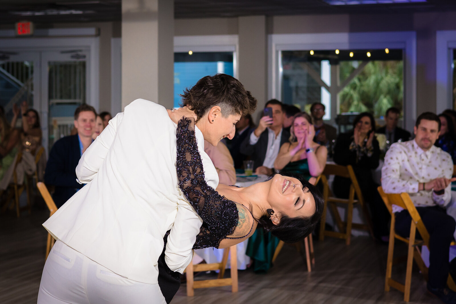 Annie + Tiff 1.21.23 Tampa Bay Watch Wedding - alt Photography - -280