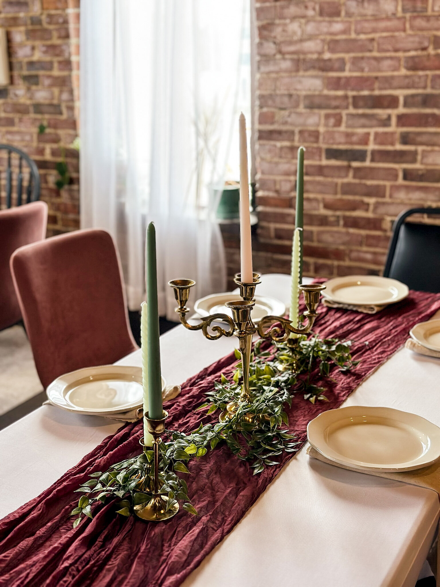 elegant centerpieces for a vintage plattsburgh bridal shower