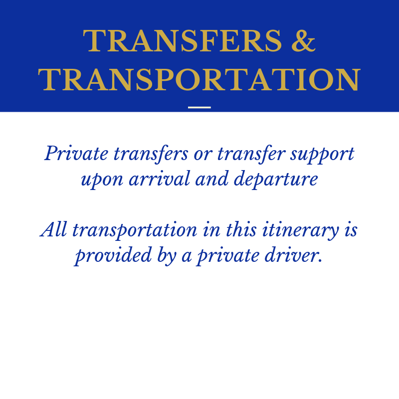 Timeless Tuscany P5 TransfersTransportation