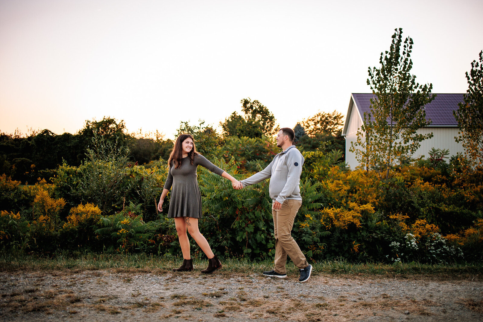 Arundel Wine Engagement Photo