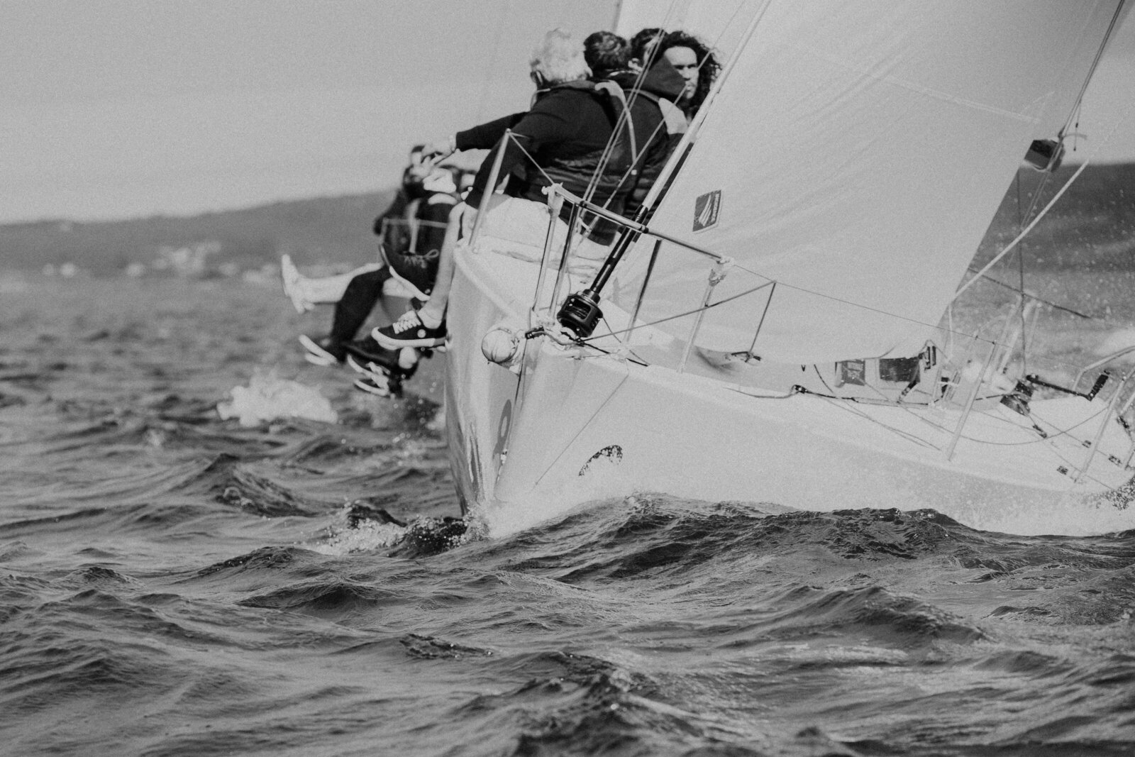 reportage photo J80 - regate J80 YCC cherbourg - caroline liabot
