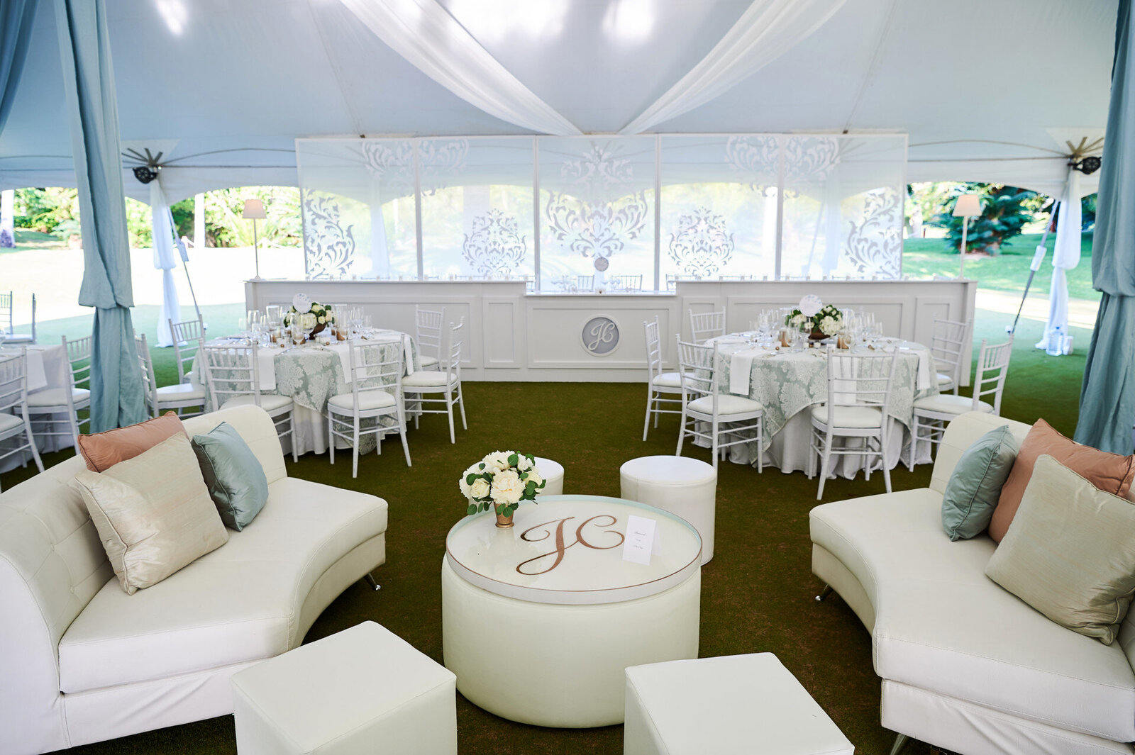Bermuda Wedding Reception Lounge Furniture