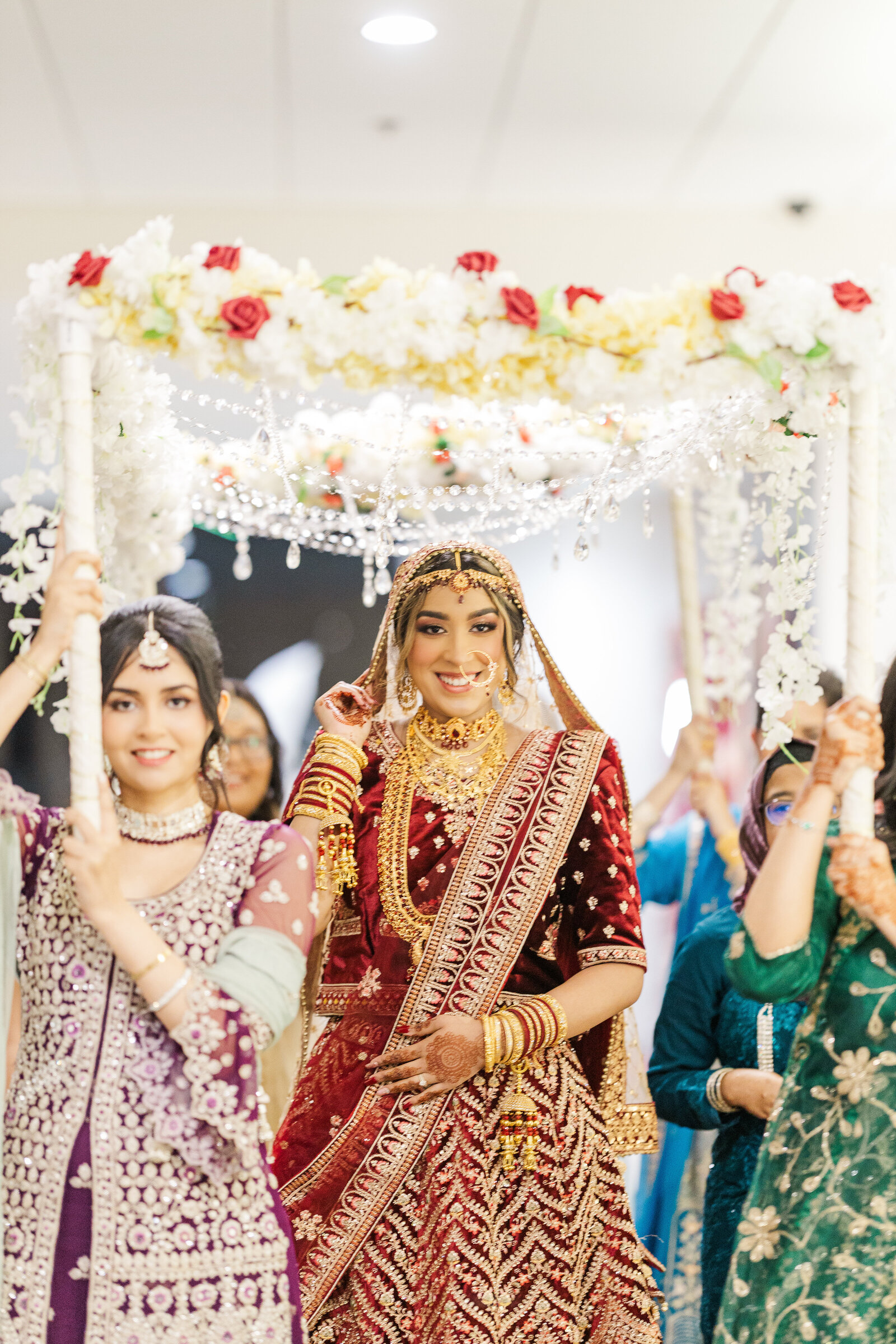 Bride-entry-in-roma-palace-banquet-hall
