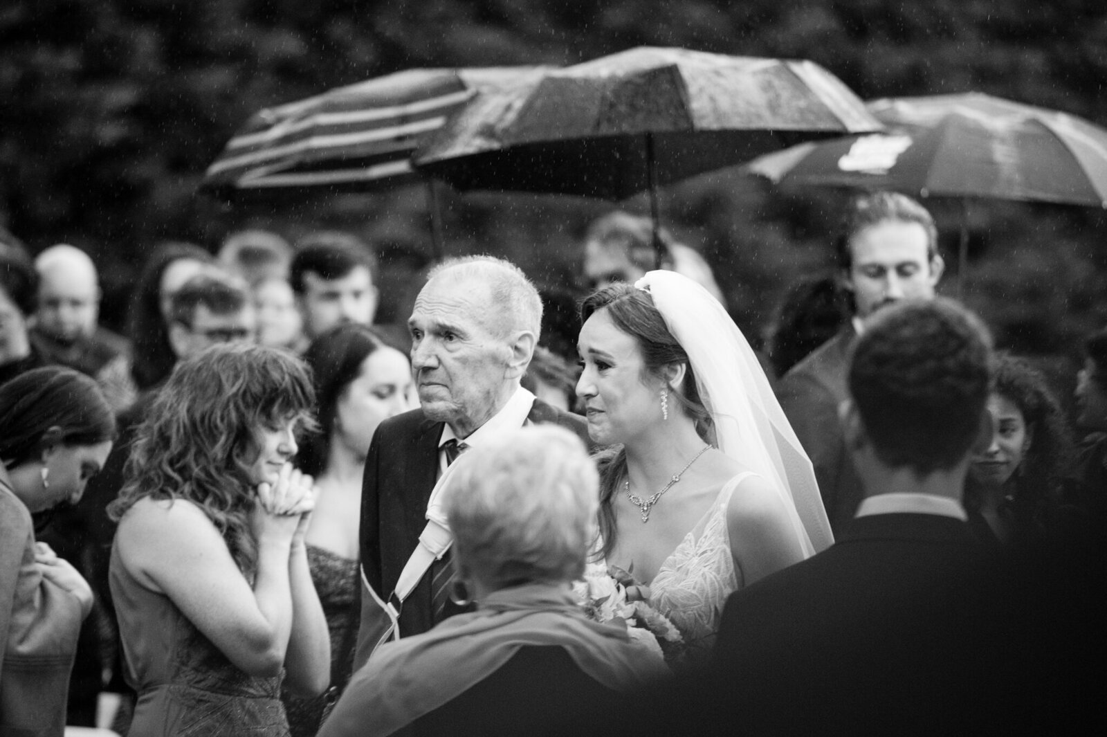 Bride and groom at Snug Harbor wedding during New York City Wedding Day