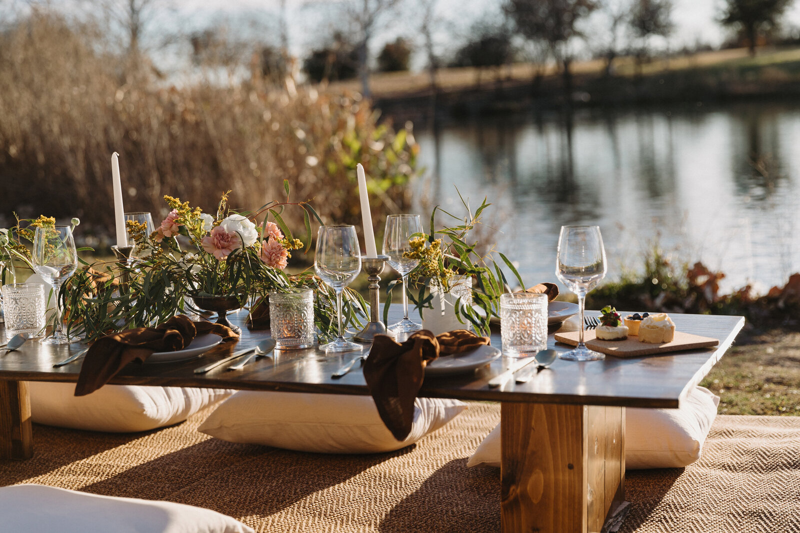 Austin Picnic Service - Mueller Lake Park - Honey Social Picnic Co.