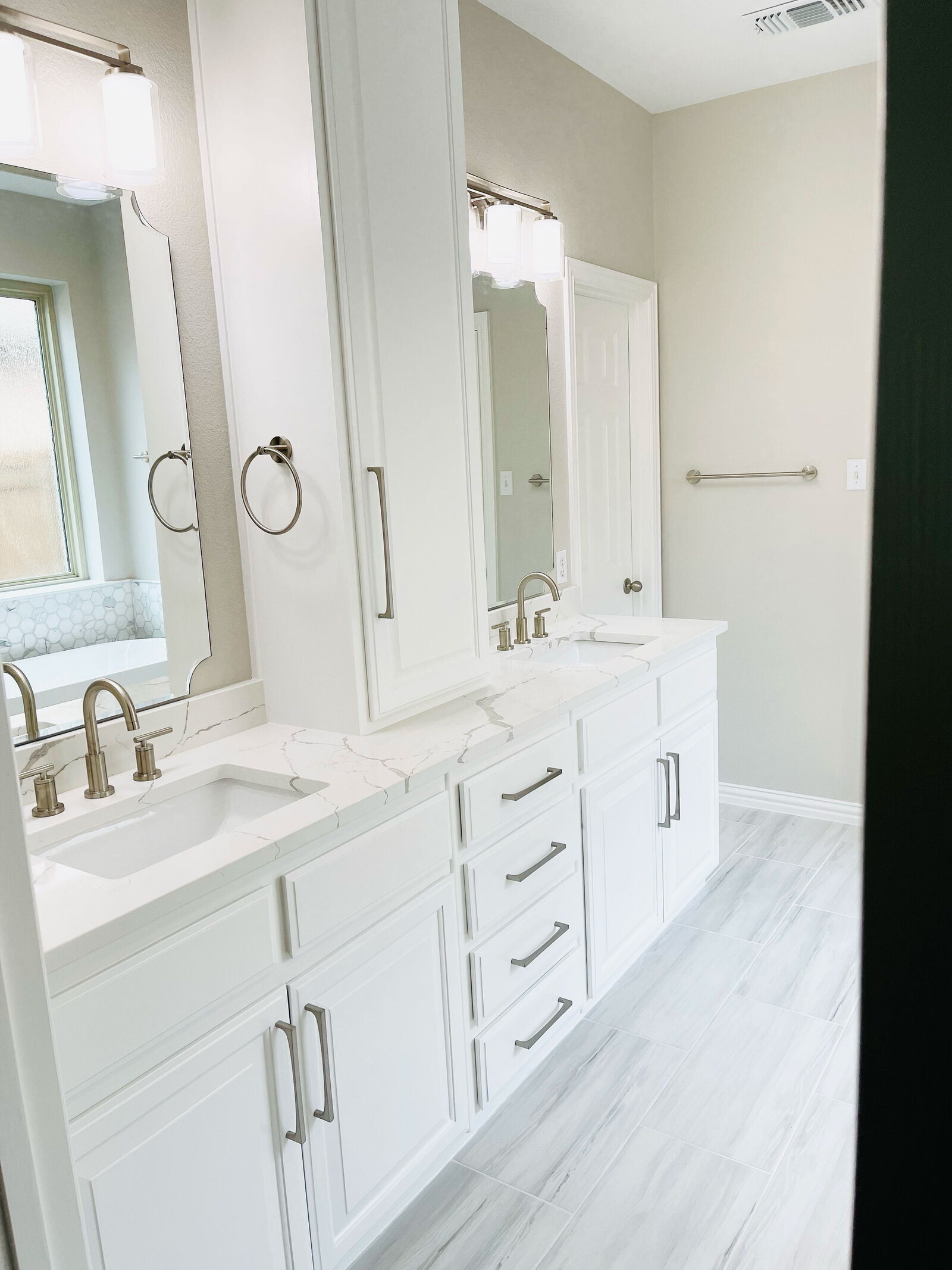 Designer for home upgrades creating stylish and functional transformations, improving the overall look and feel of residential spaces with modern design elements and attention to detail.