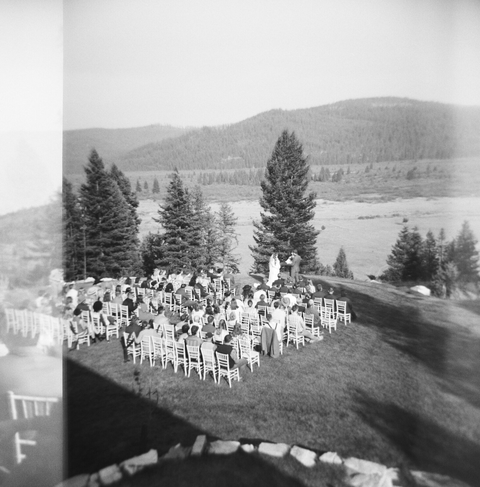 wedding ceremony view 