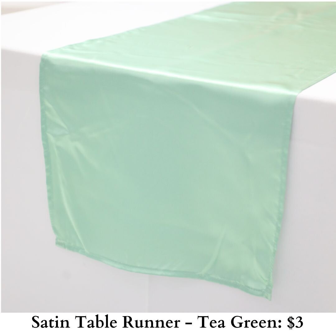 Tea Green Table Runner-116
