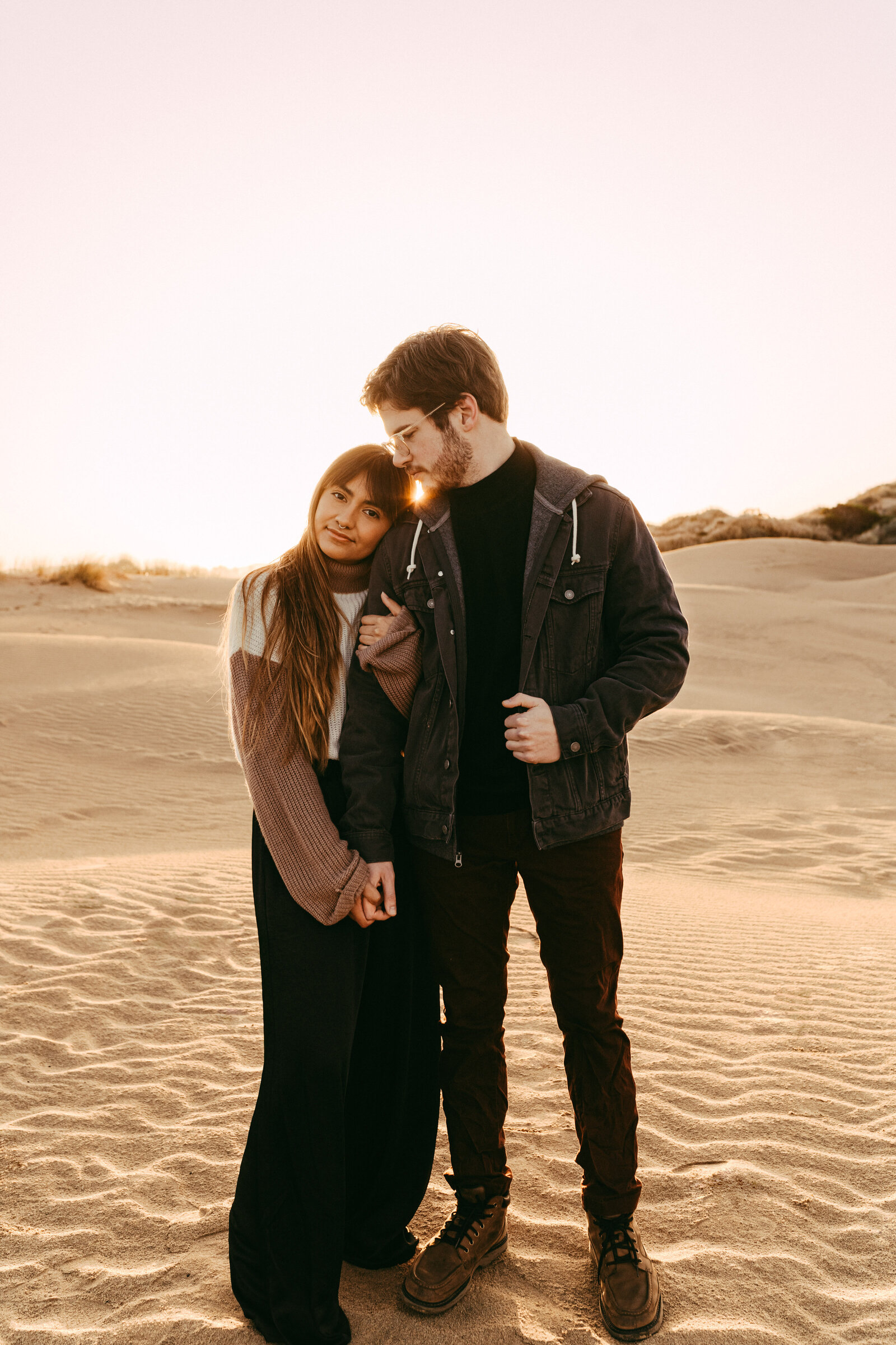 Sand Dunes Pismo Beach Couples Photos -- Travis and Crystal16