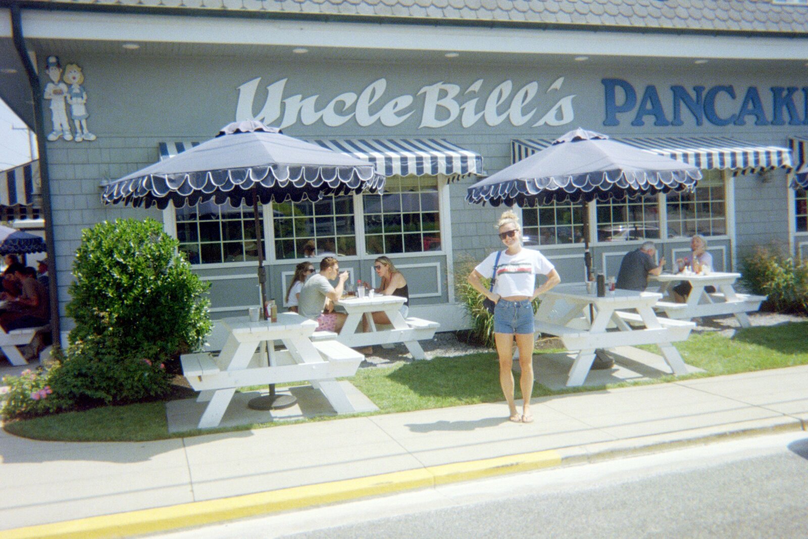 AVALON KK STANDING IN FRONT OF UNCLE BILLS