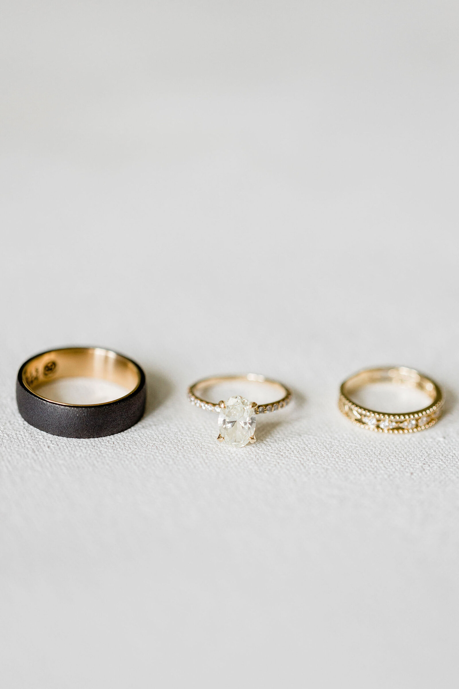 Wedding Ring Details | Raleigh NC | The Axtells Photo and Film
