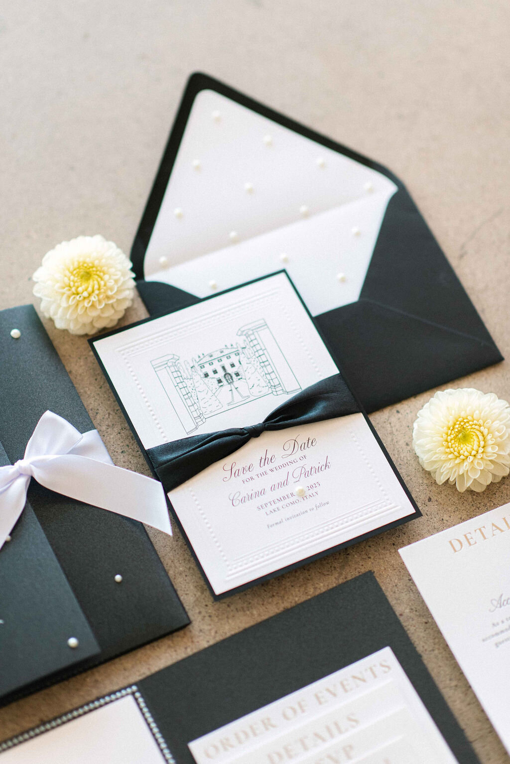 Lake_como_wedding_invitation_italy_classic_timeless_venue_sketch