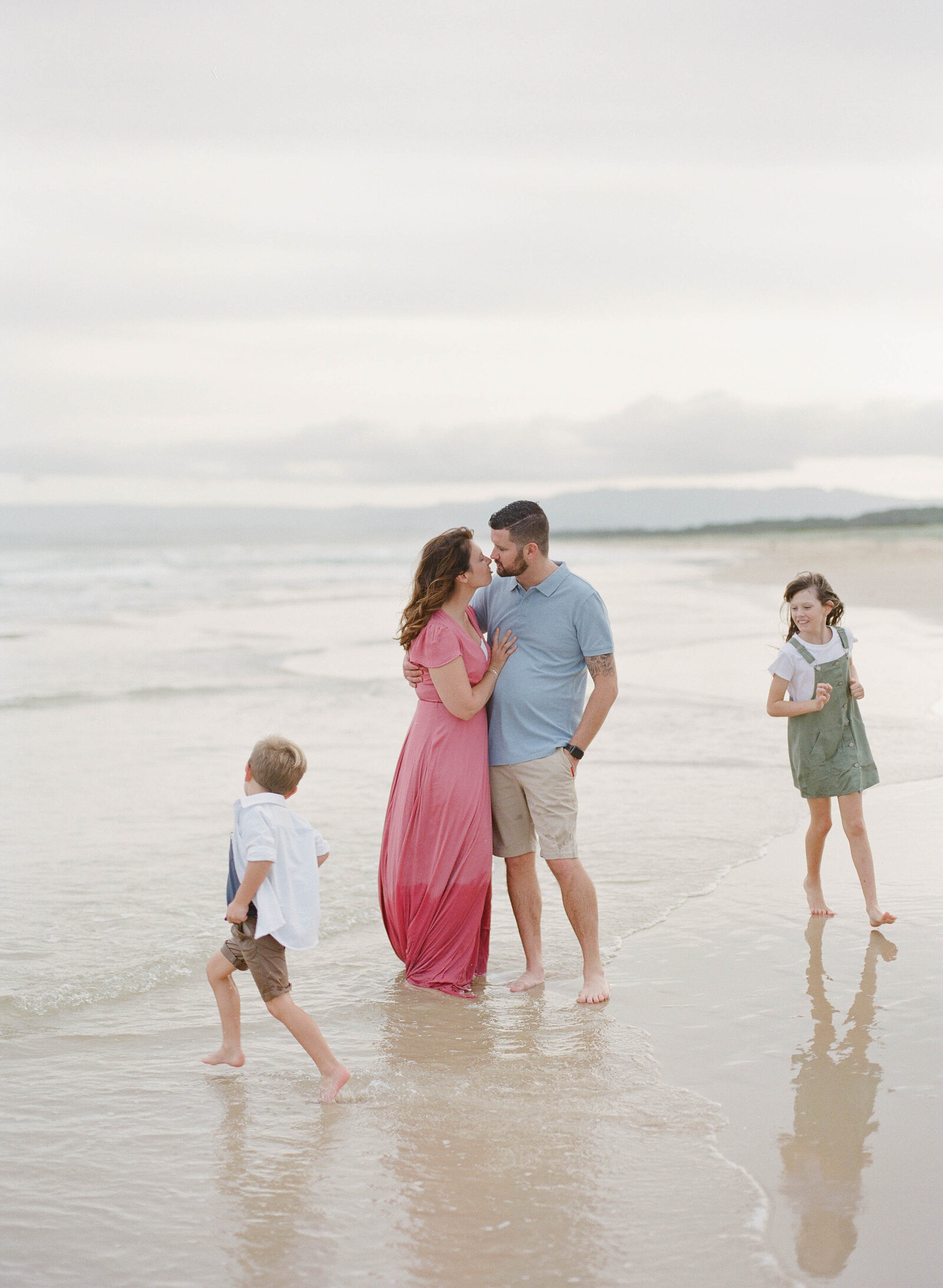 family photography Wollongong beach session