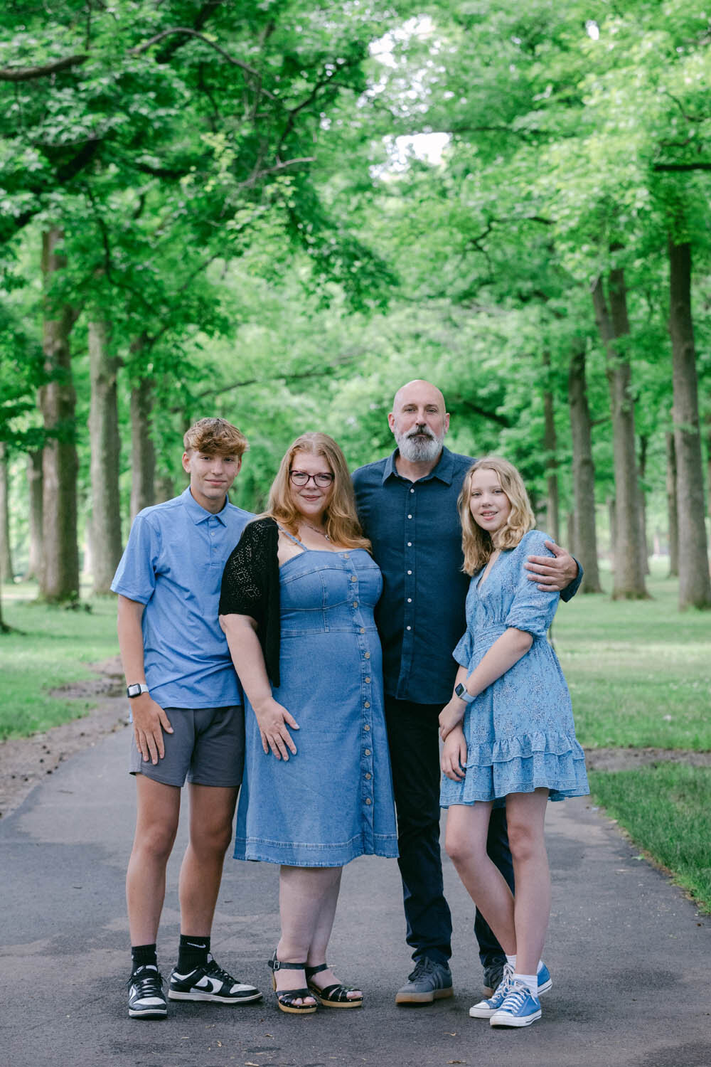 Warinanco Park family portrait session