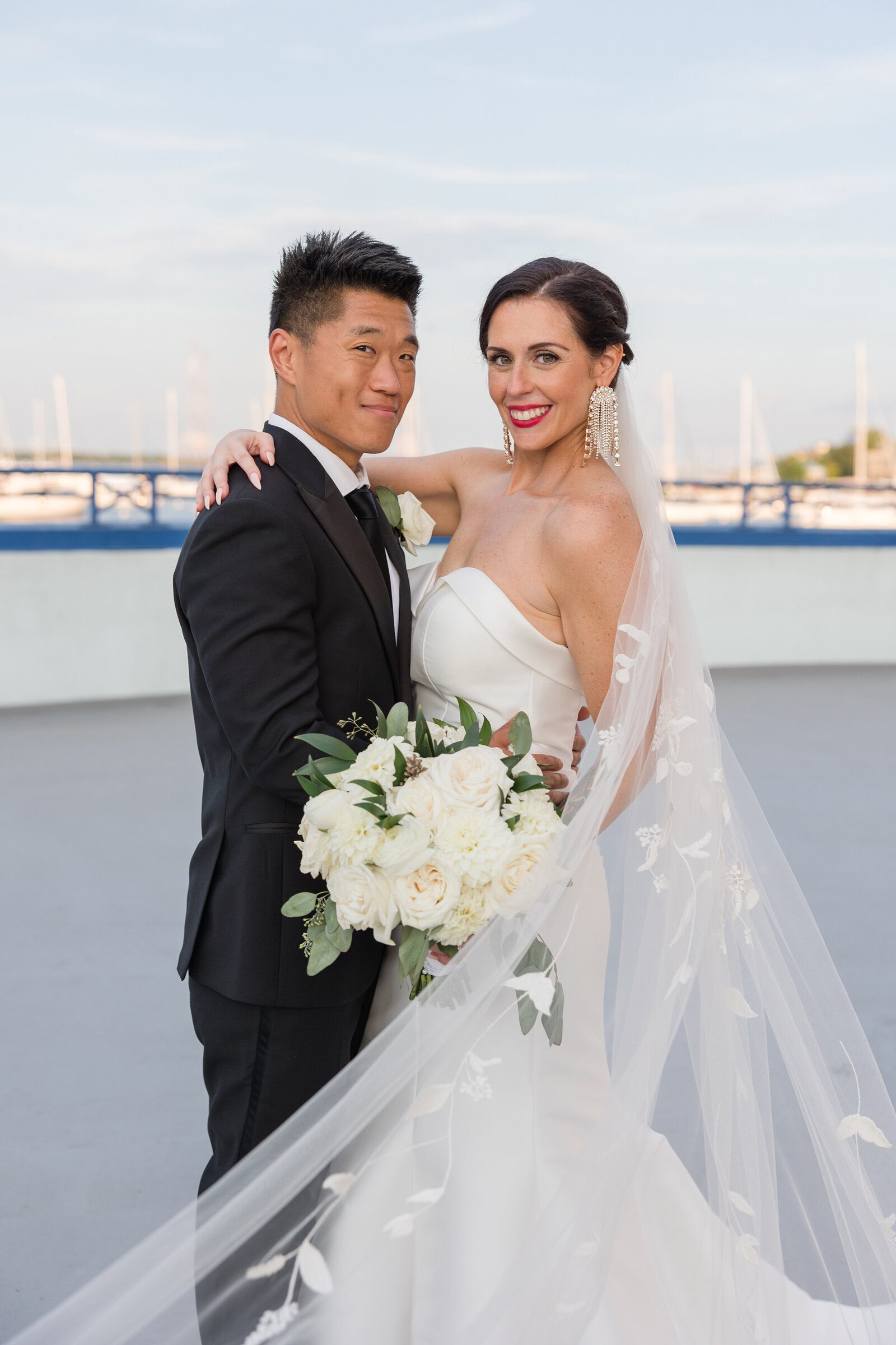 Annapolis Waterfront Hotel wedding photo by Maryland photographer Christa Rae Photography