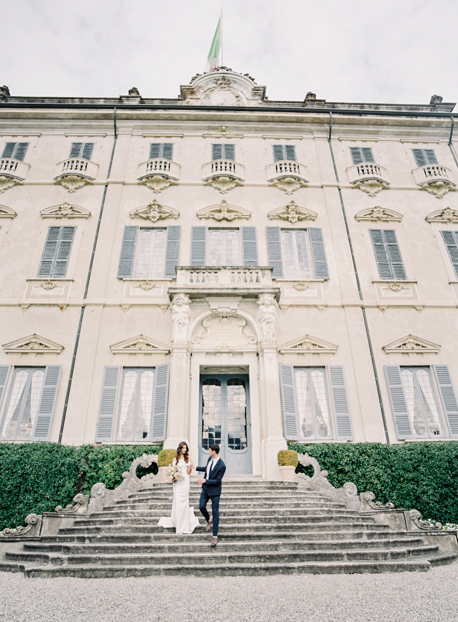 Destination wedding at Villa Sola Cabiati on Lake Como Italy by Lake Como Wedding Photographer Amy Mulder Photography