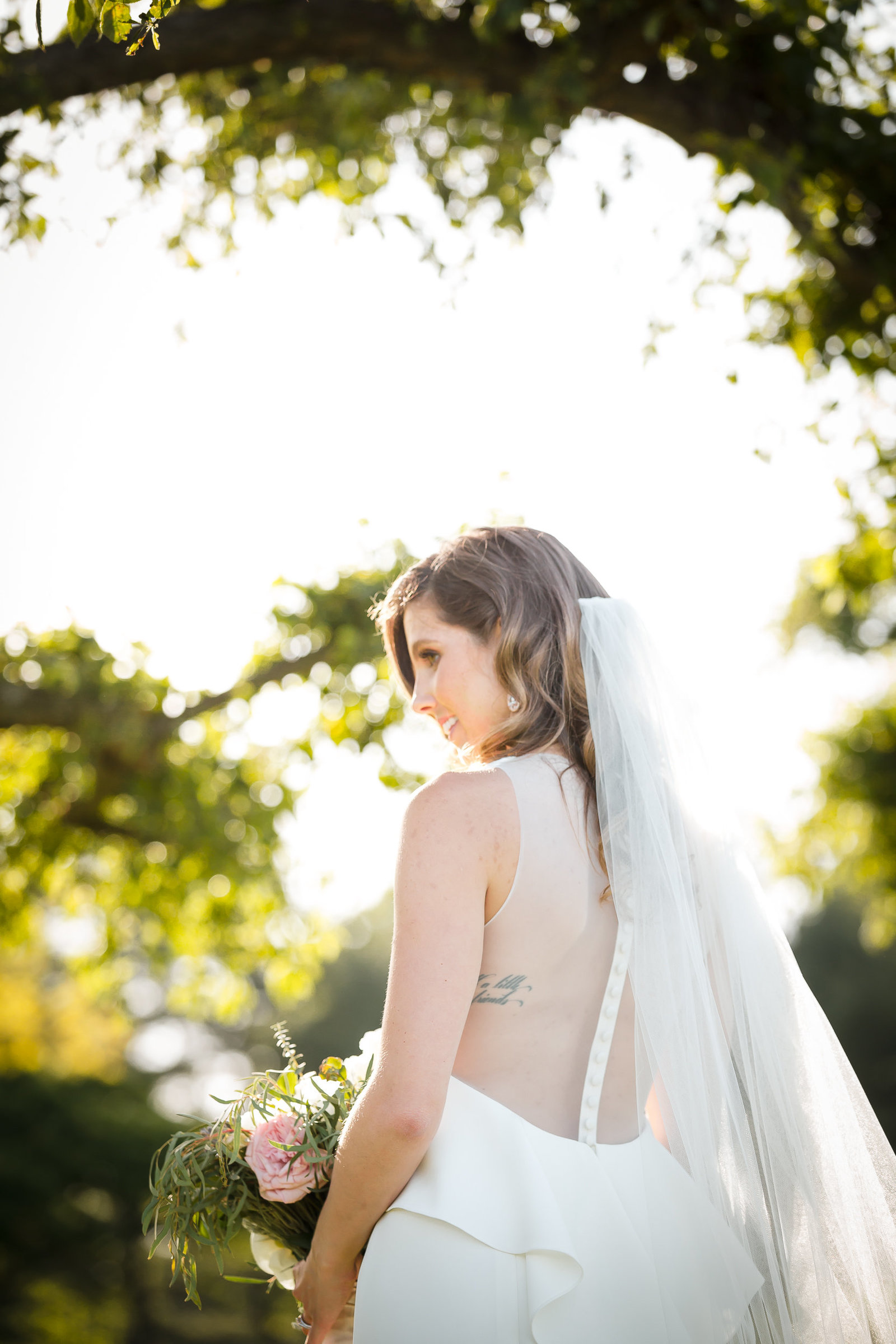 Bridal portrait by Jamerlyn Brown Photography in Massachusetts