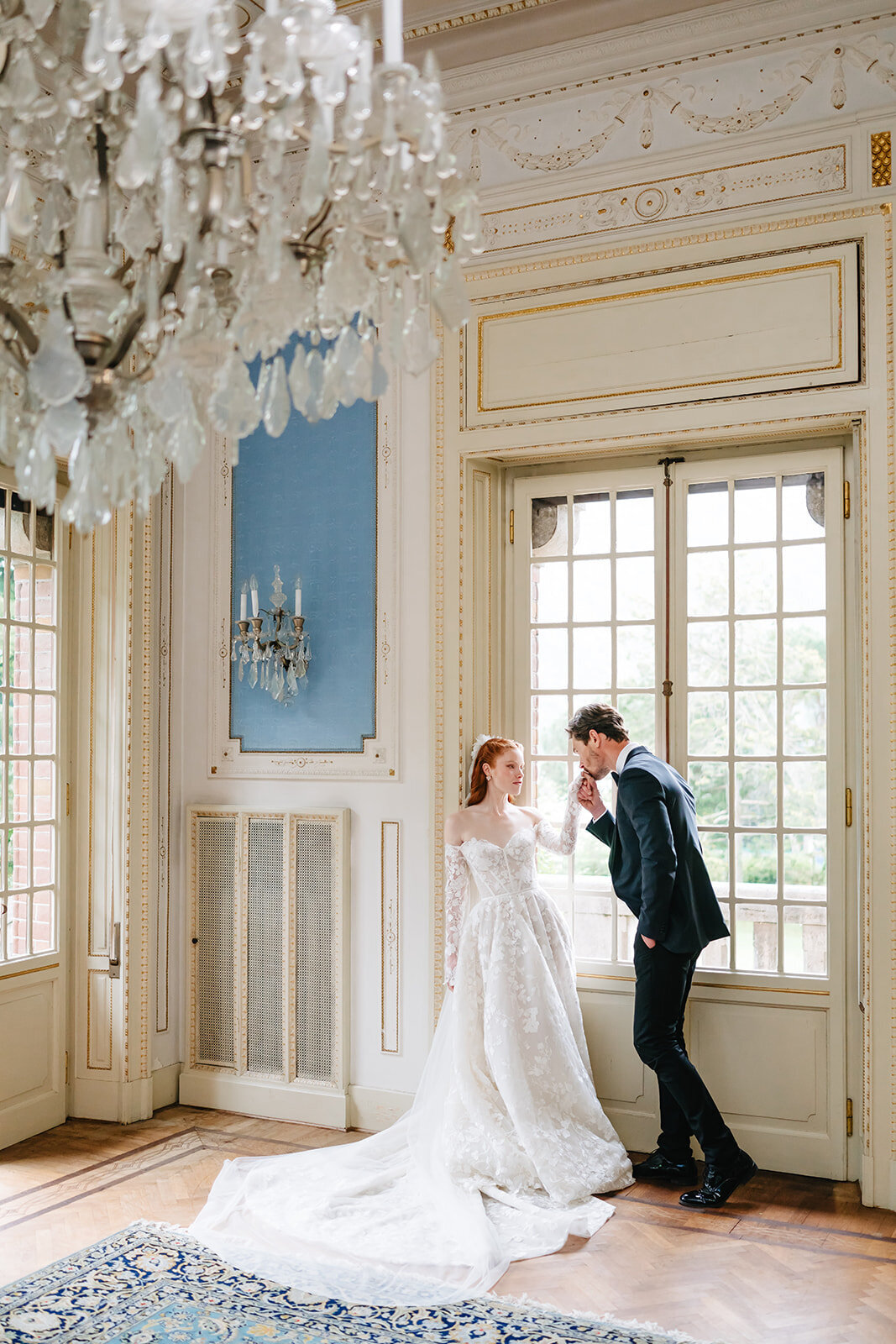 Chateau luxury wedding romantic picture