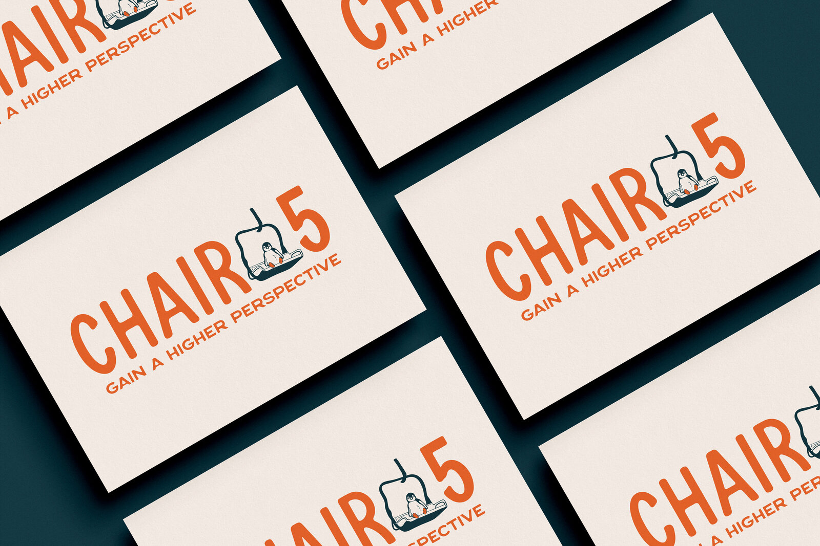 CARDS CHAIR 5 BLUE