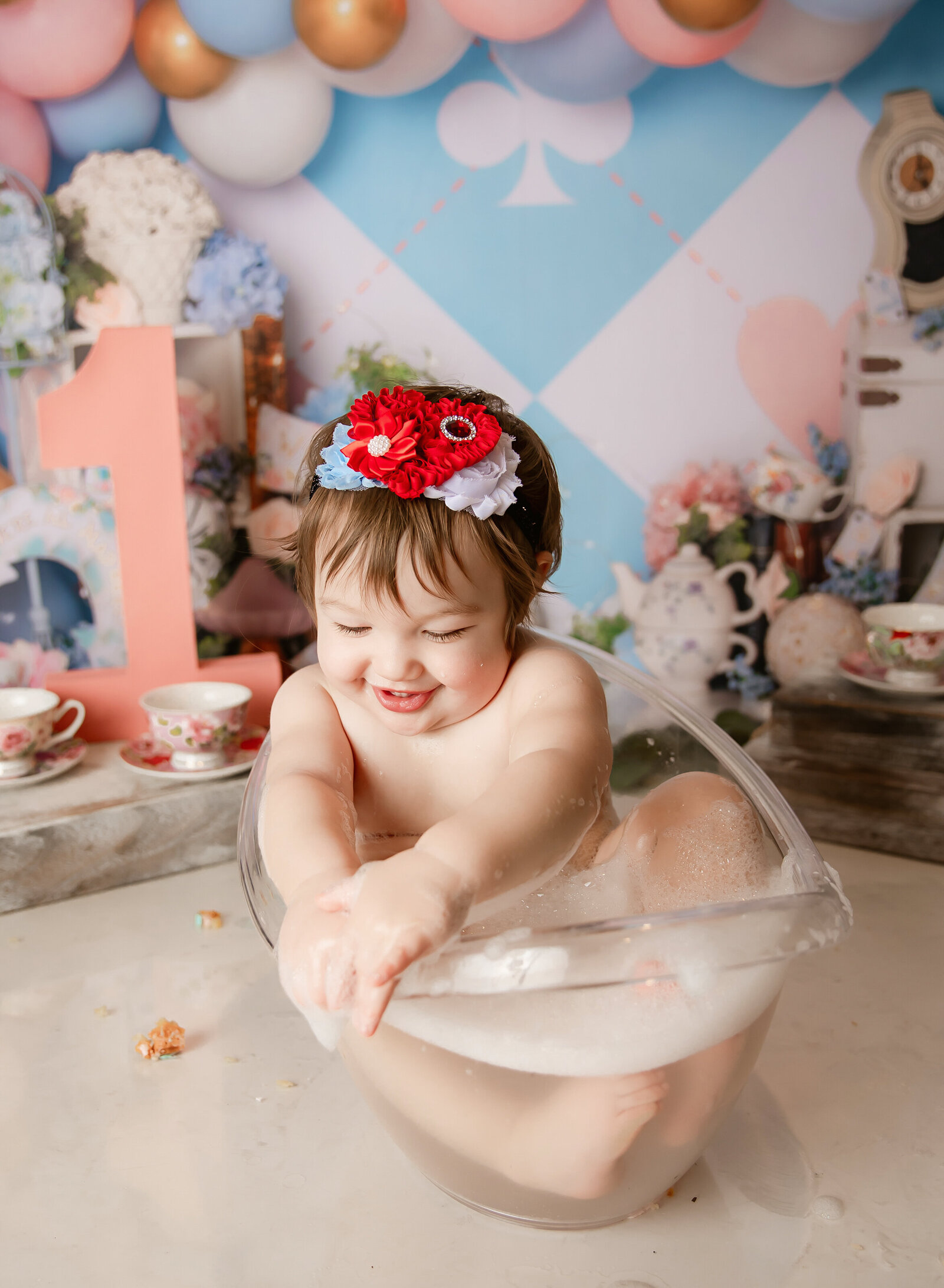Yuba City Cake Smash Photographer Megan Escheman Photography