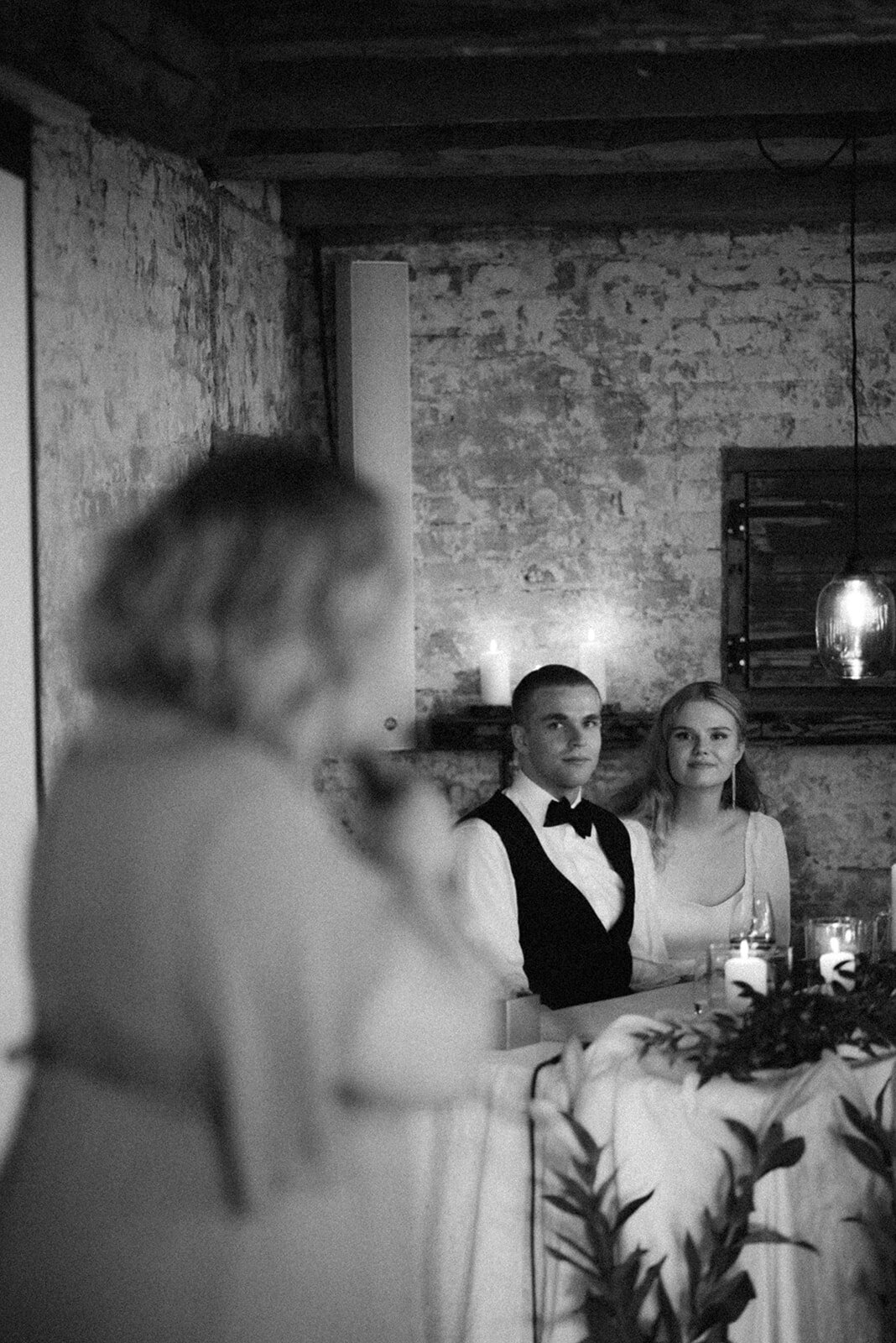 Wedding photo of an Intimate  wedding reception  in Porvoo by photographer Hannika Gabrielsson