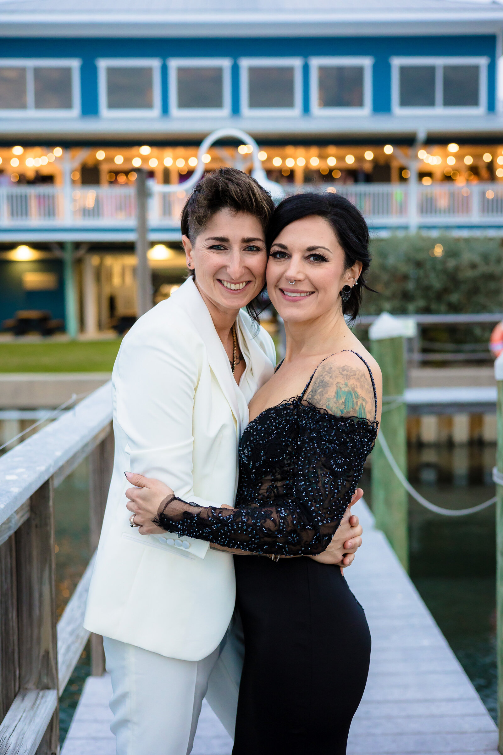 Annie + Tiff 1.21.23 Tampa Bay Watch Wedding - alt Photography - -368