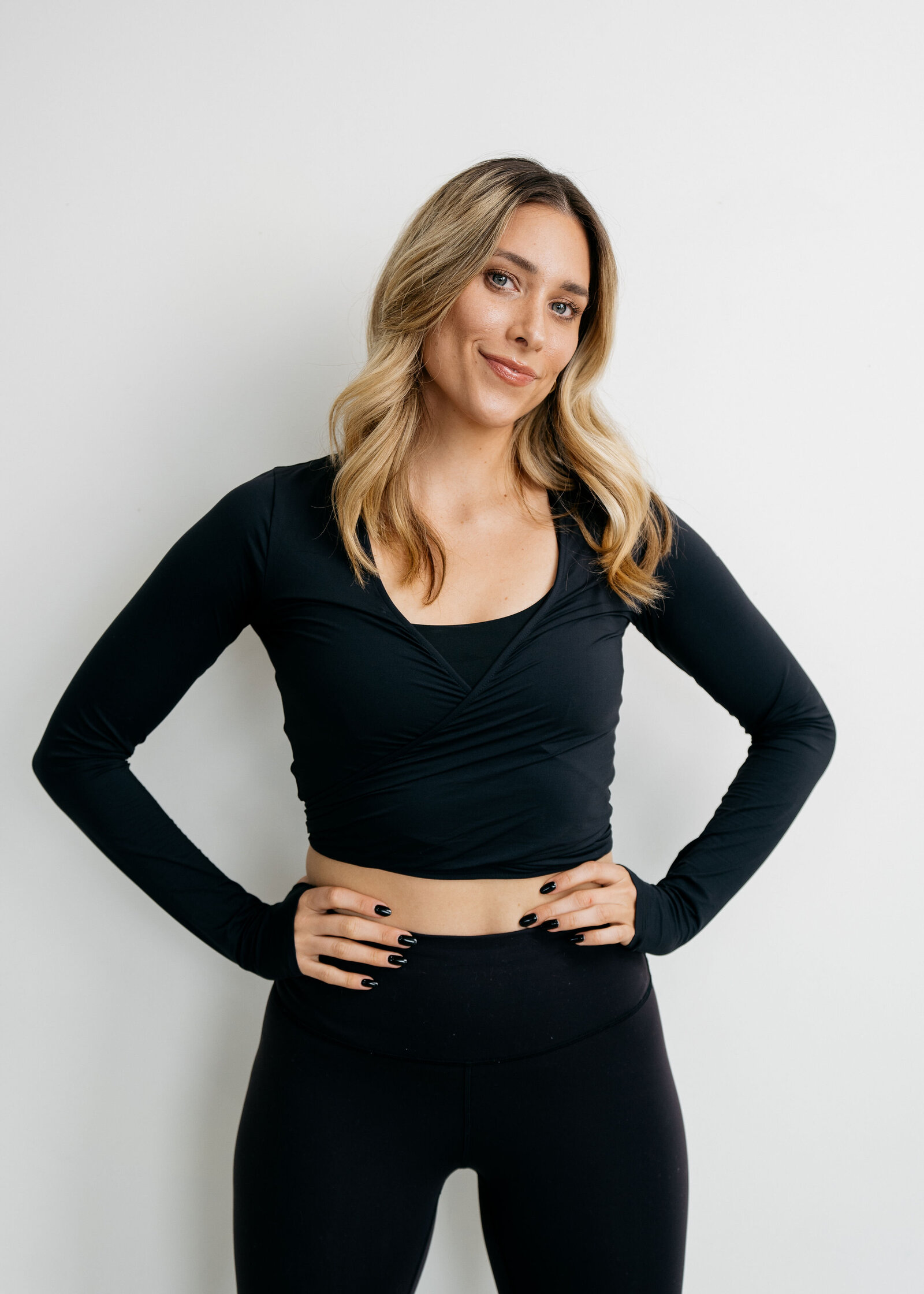 Stephanie, founder of Activate House, in the studio