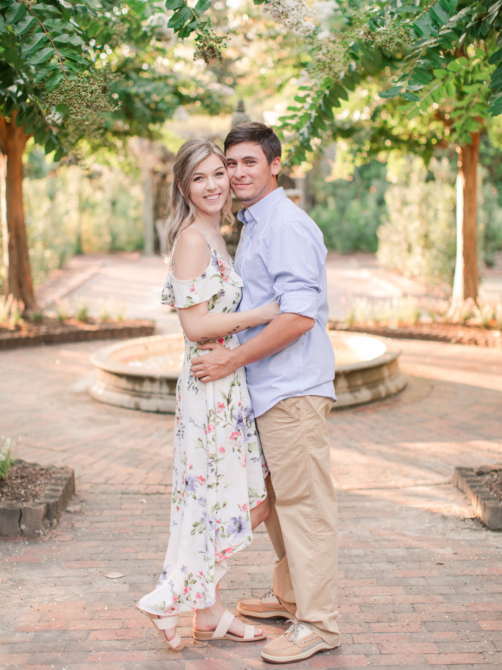 Jennifer B Photography-Sandhills Horticultural Gardens Engagement-Pinehurst NC-Cody and Kayla-2019-0078