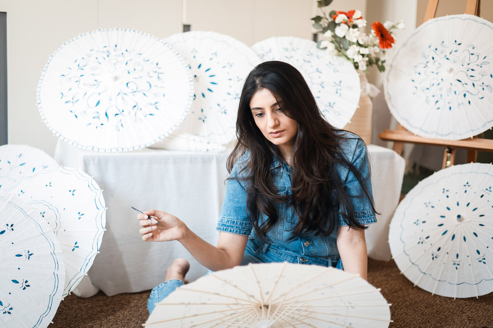 Watercolor & Calligraphy Wedding Stationery | Komal & Color