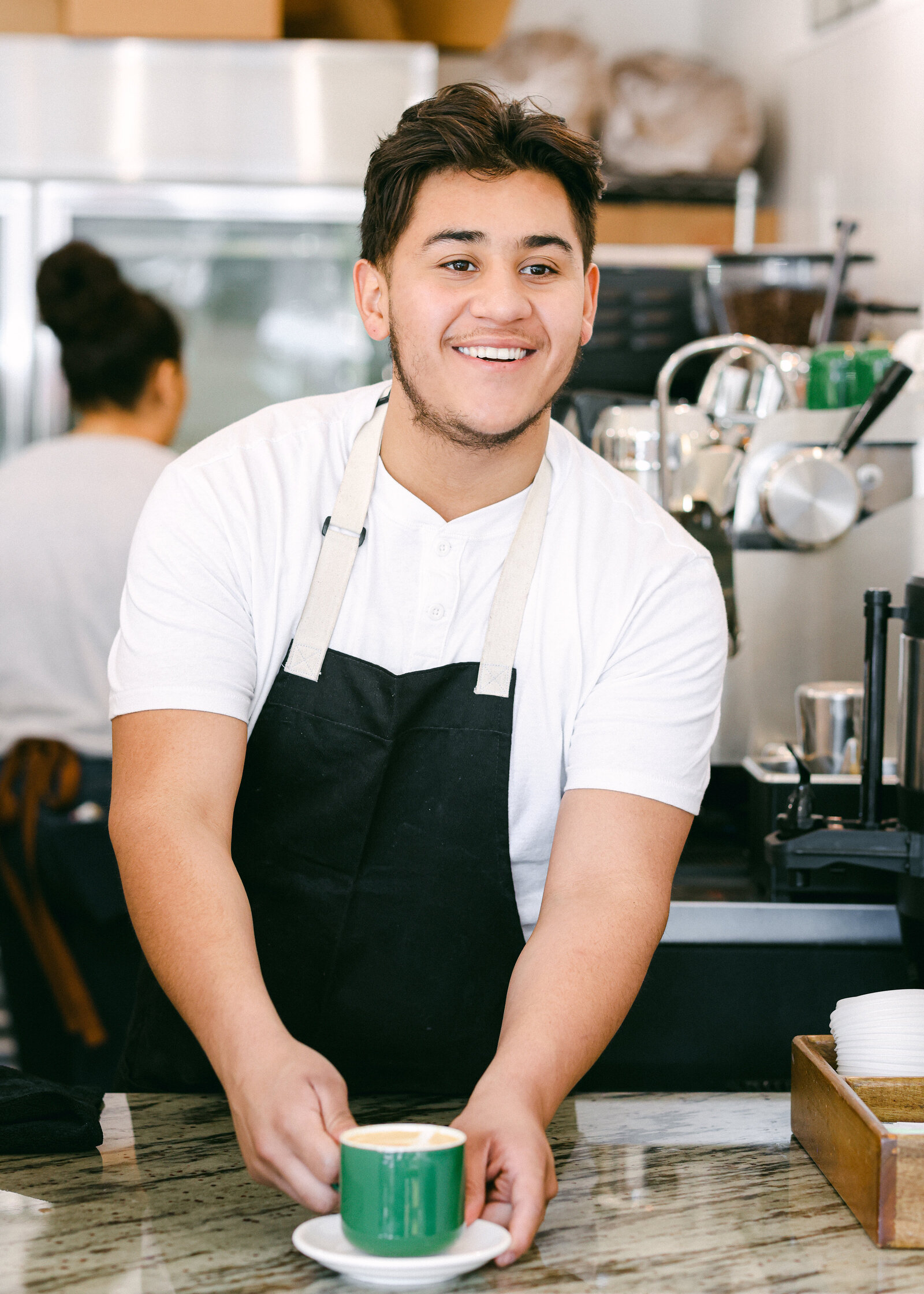 coffee shop san diego branding photography southern california kind friendly barista