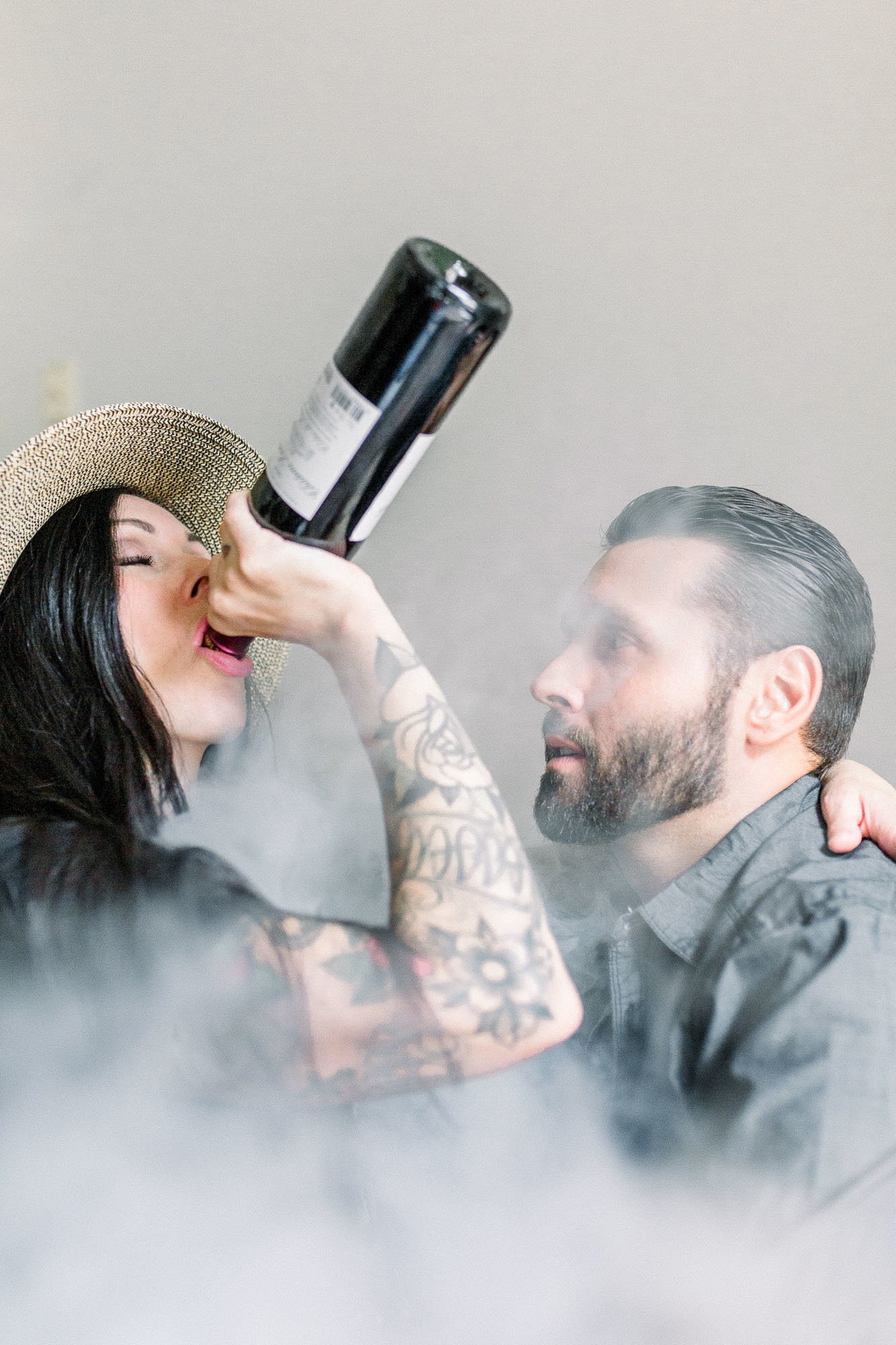 Fun loving couple captured by Staci Addison Photography