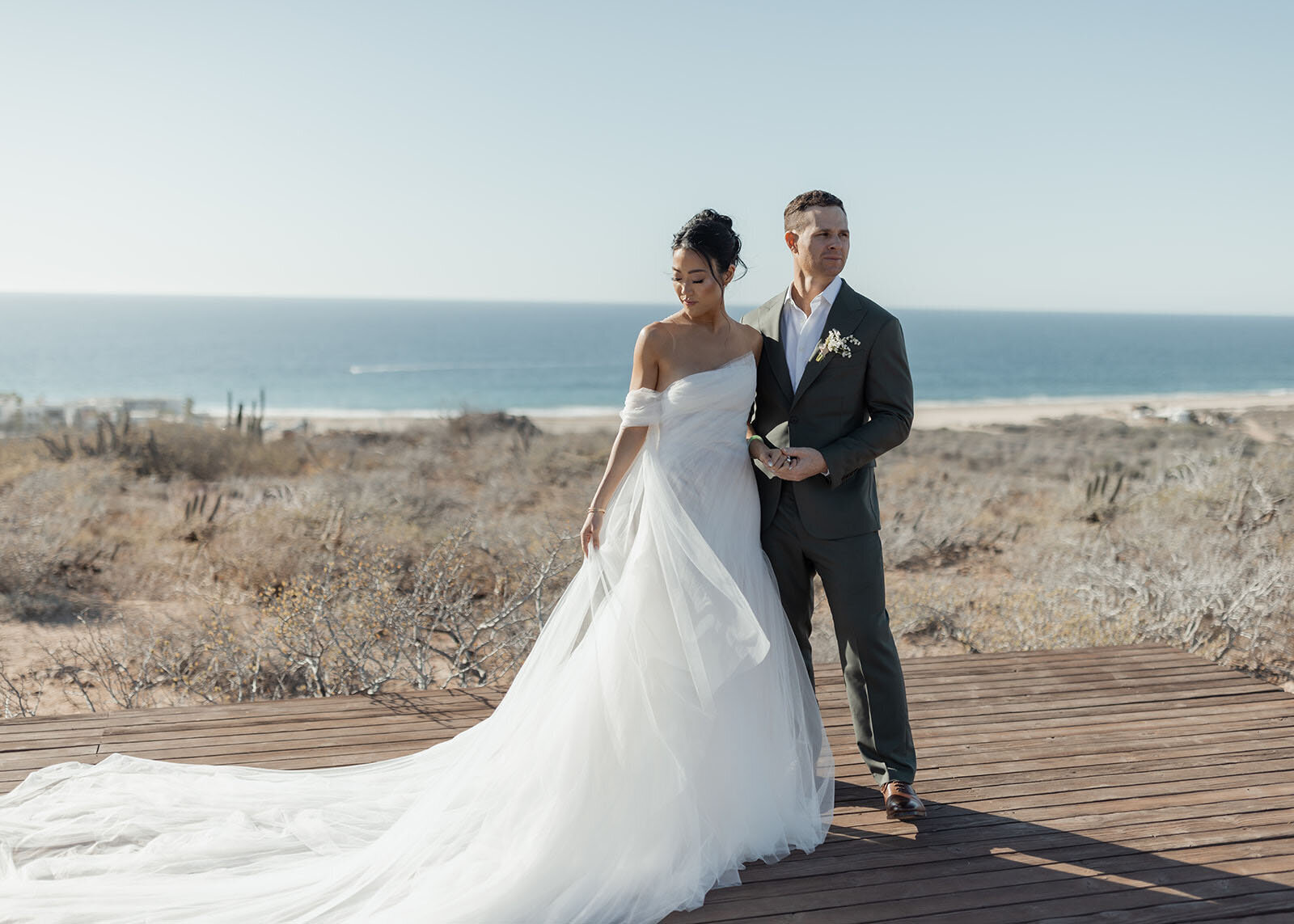 San Cristobal Baja Wedding. T+S. Photo By Julieta drone-197