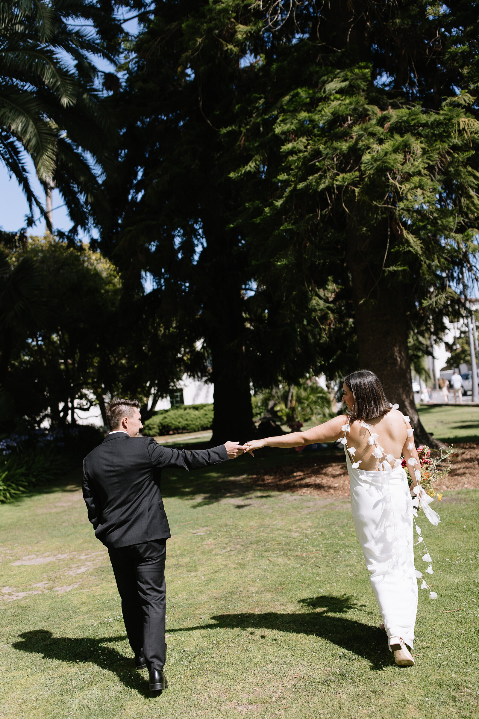 Bride and groom portrait taken by Northern California wedding photographer