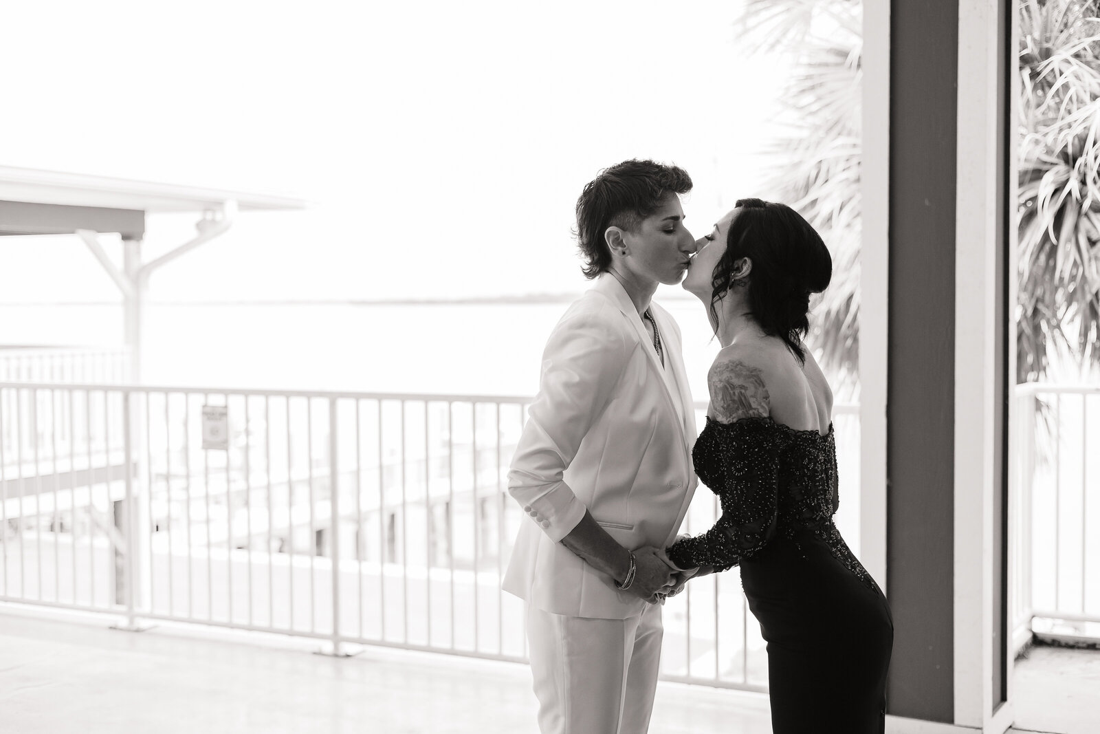 Annie + Tiff 1.21.23 Tampa Bay Watch Wedding - alt Photography - -39