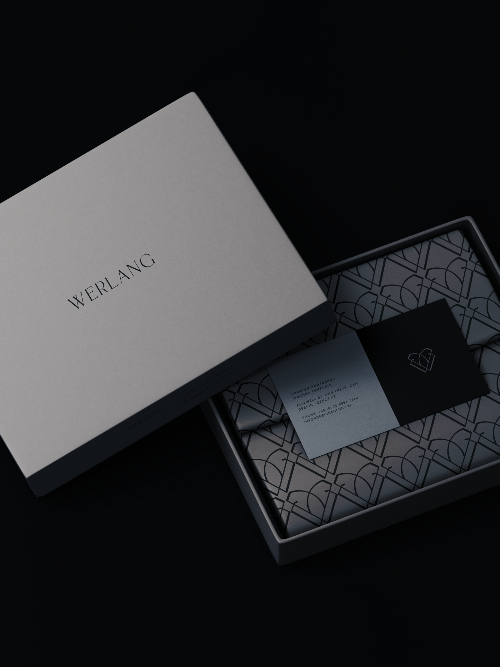 Fabric in Box Mockup