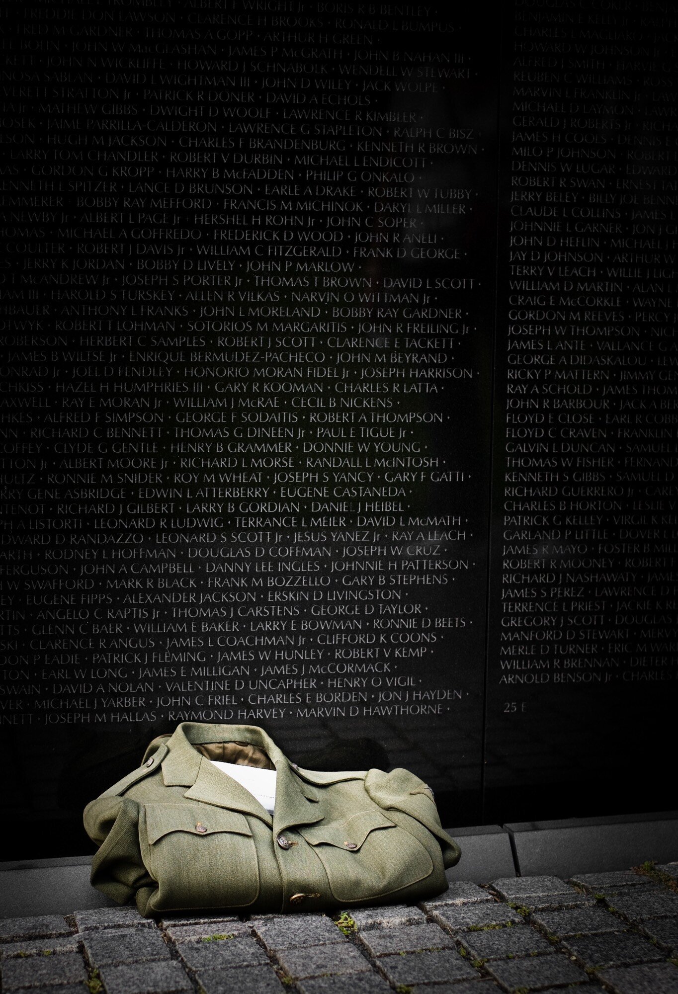 Vietnam War Memorial in Washington, DC