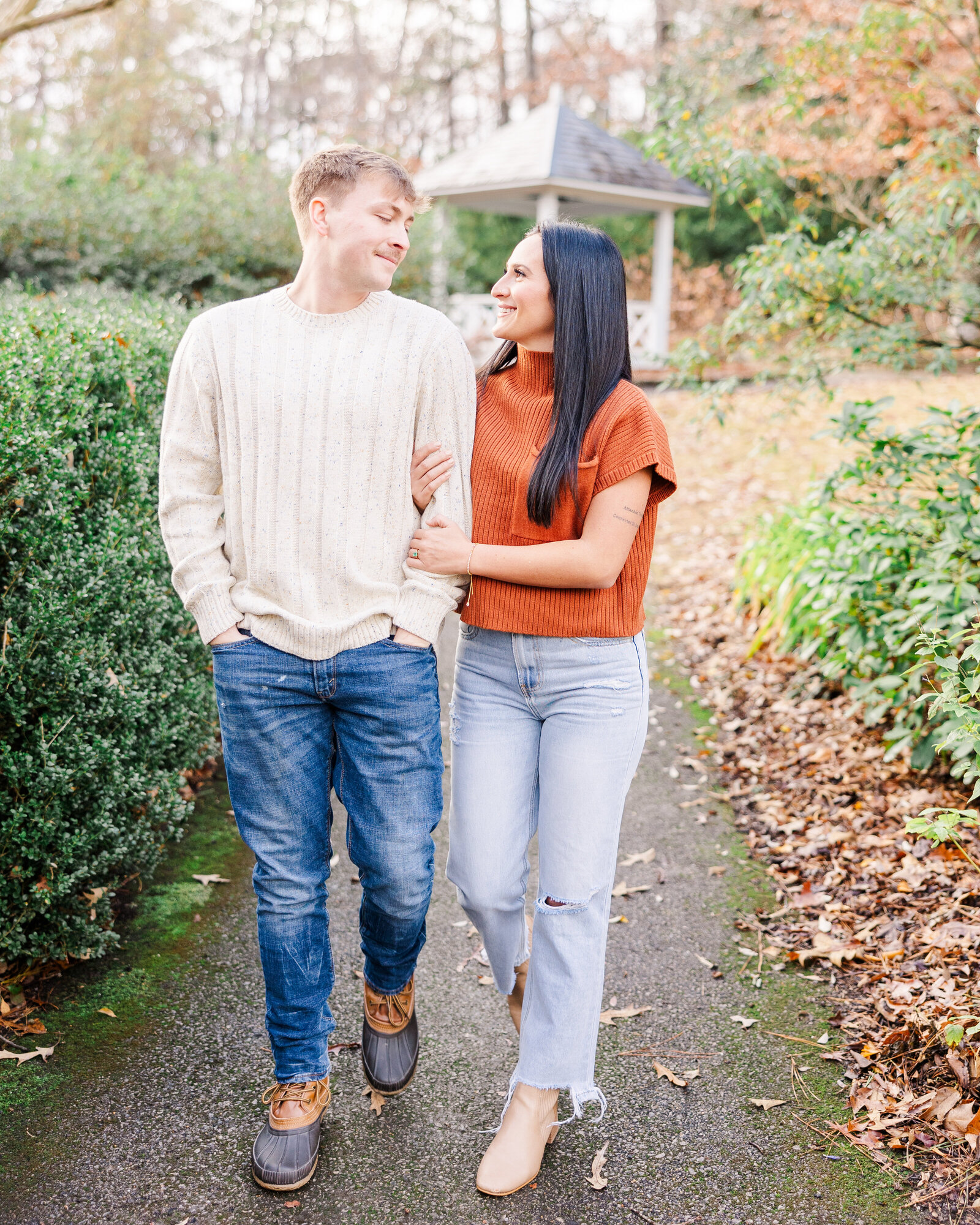 Abby and Caleb engagement session by Abby Bell Photography, showcasing romantic and timeless photography in Alabama. Captured by an Alabama engagement photographer specializing in fine art portrait photography.
