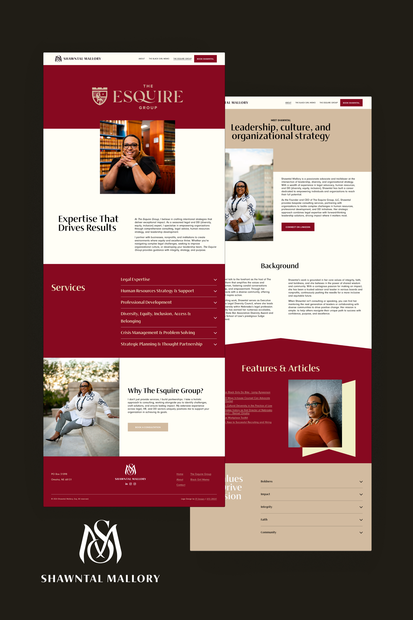website design for attorney