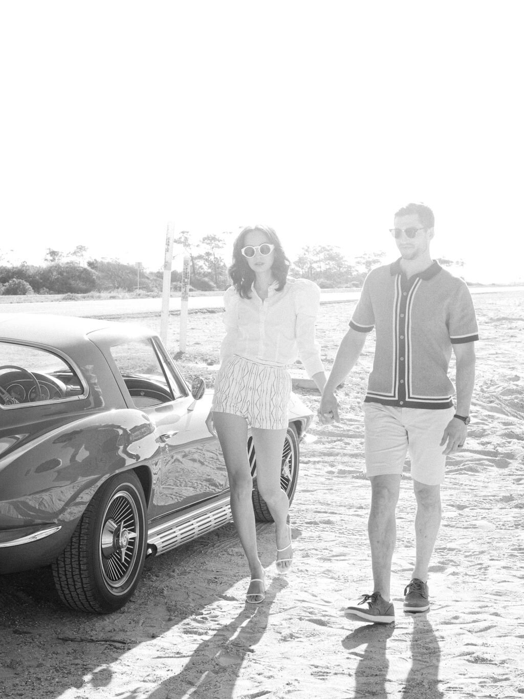 black and white honeymoon photo at luxury Kaiya Beach Resort honeymoon