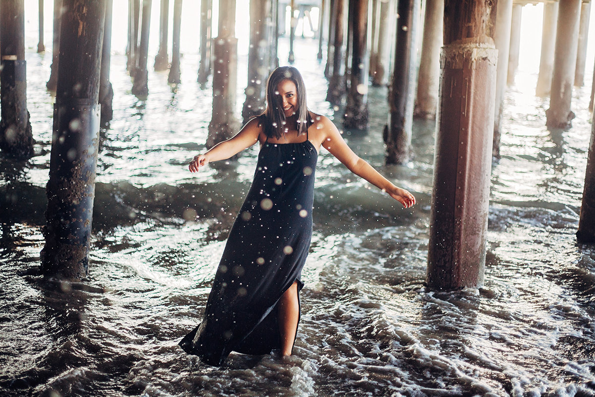 Beach Senior Portraits