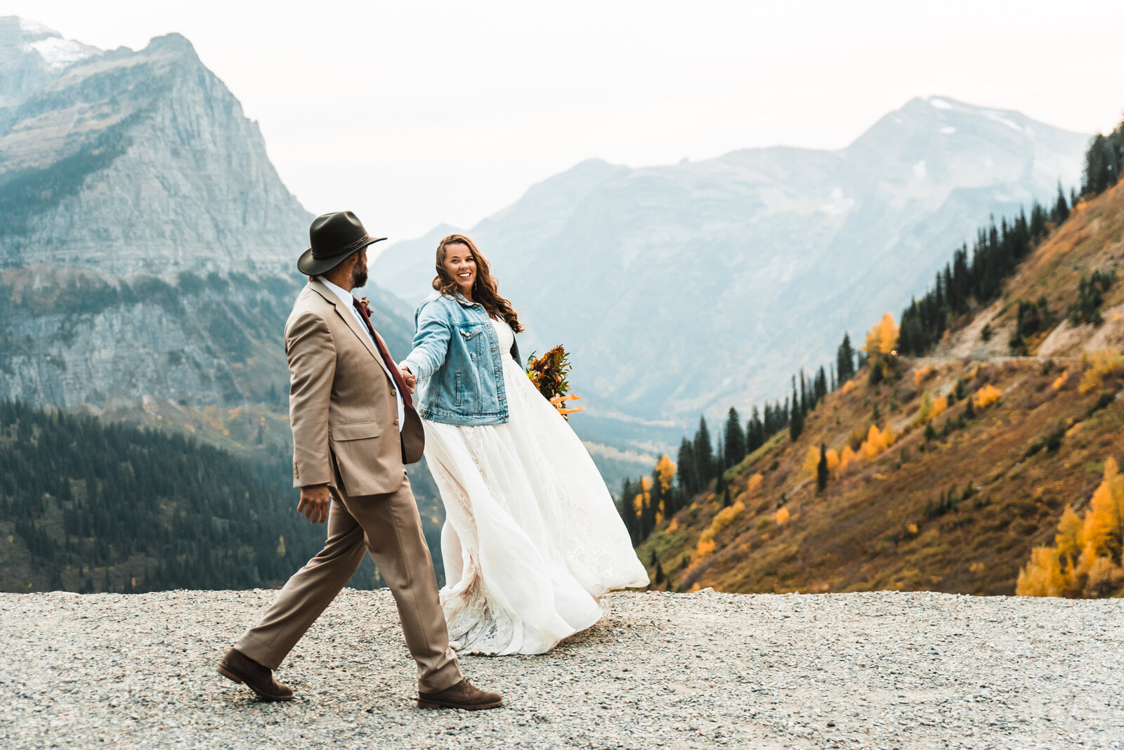 Glacier National Park Fall Elopement Photography Videography003