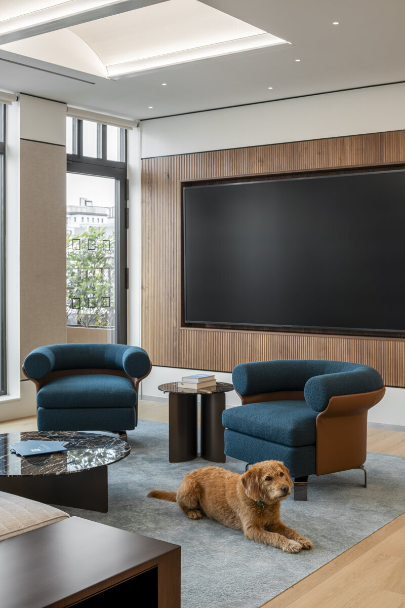 Human-centred workspace design – layouts prioritising wellbeing and flow.