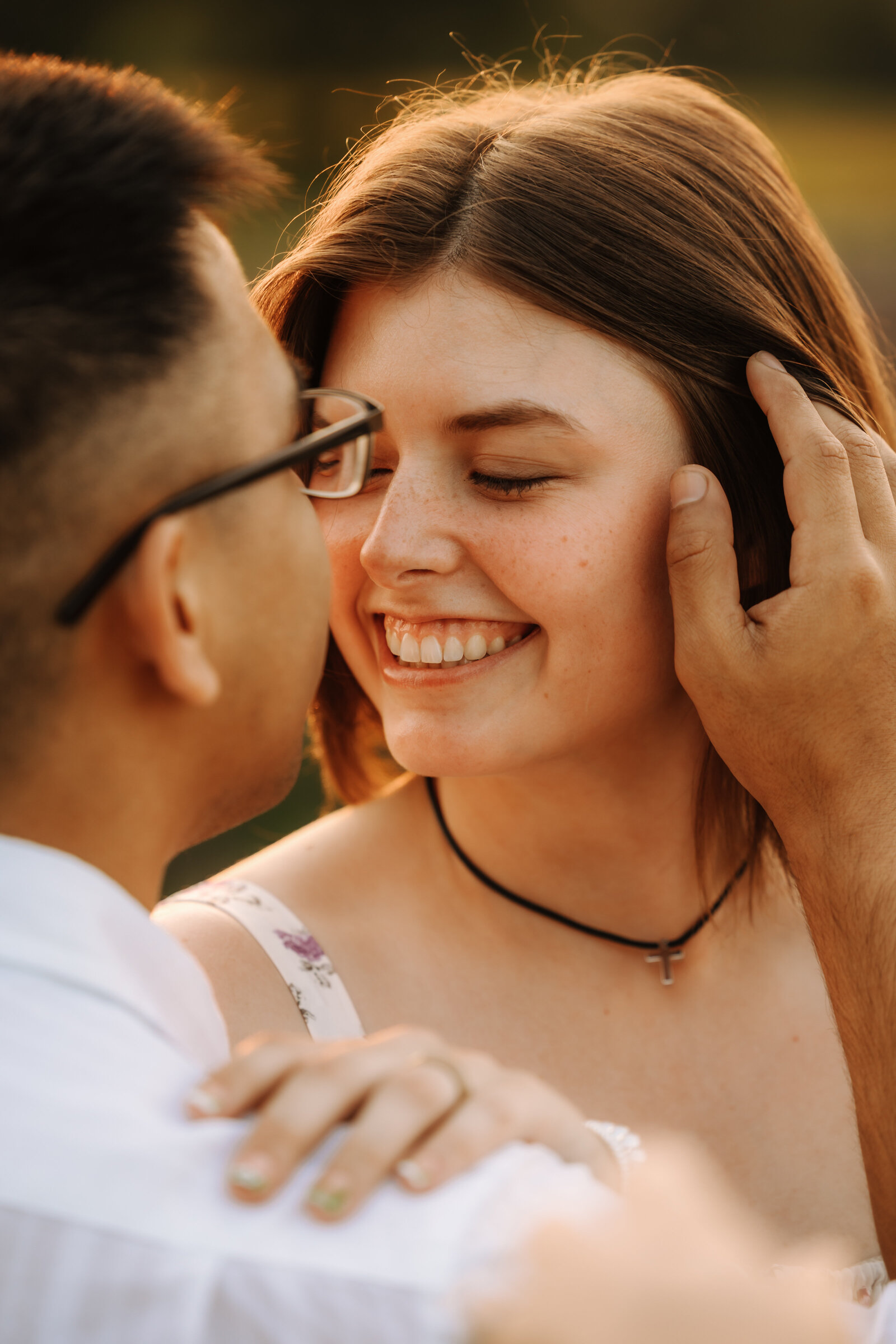 Captured by Cairns Flat Top Mountain Engagement Derrick and Breezy Josh warm glow36