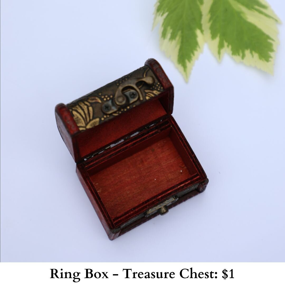 Ring Box-Treasure Chest-732
