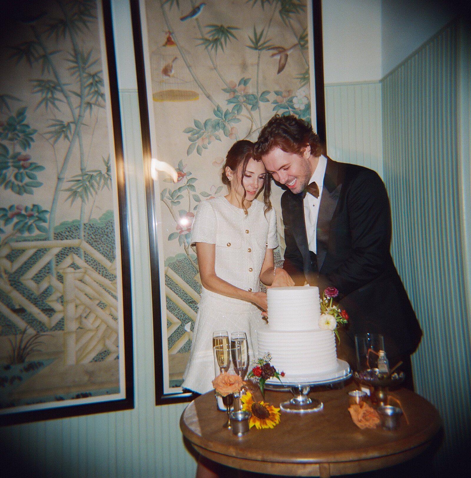 Hotel St Vincent Cake Cutting on film Tasha Creel