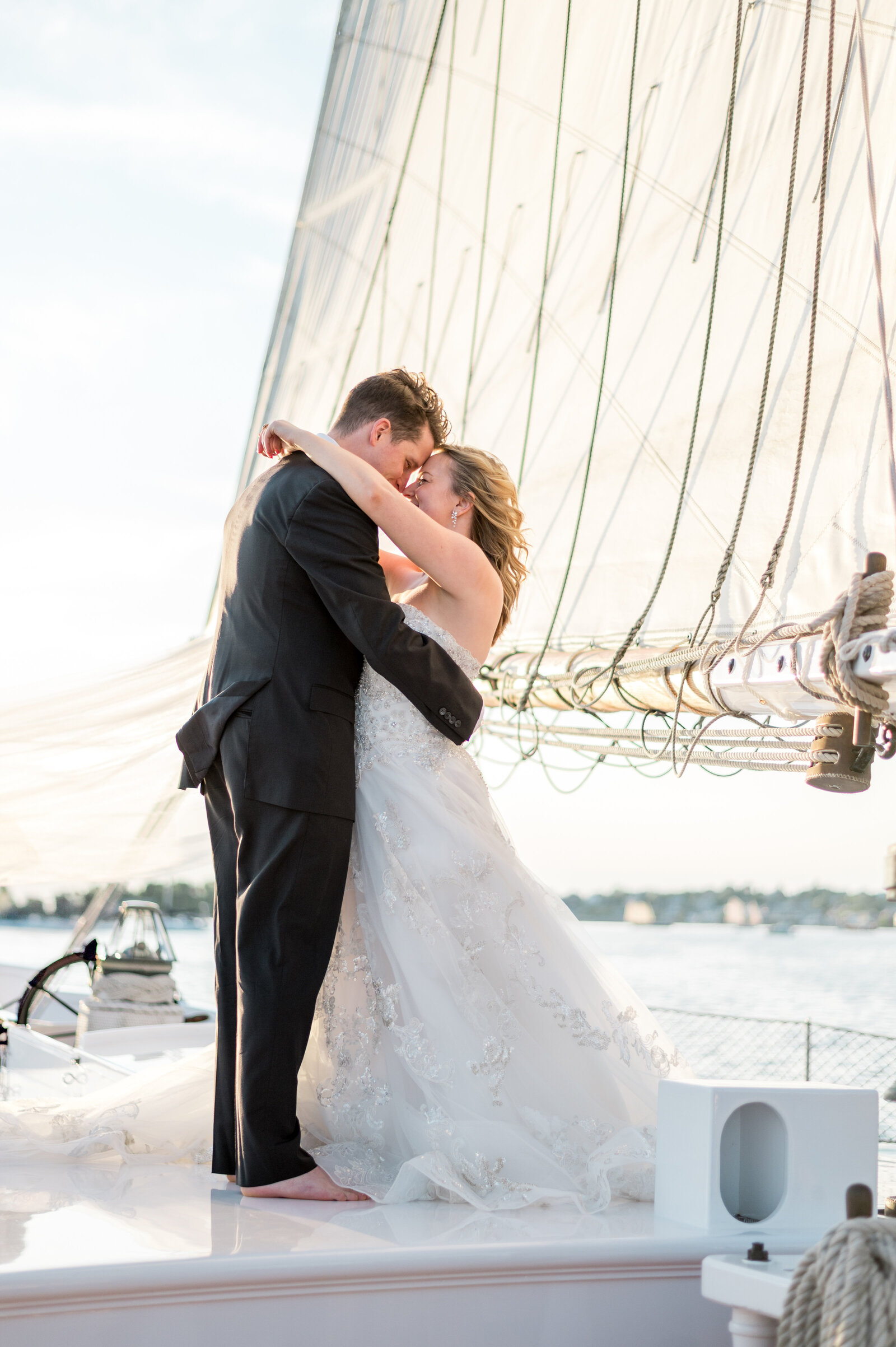 New England Boat Wedding Photography