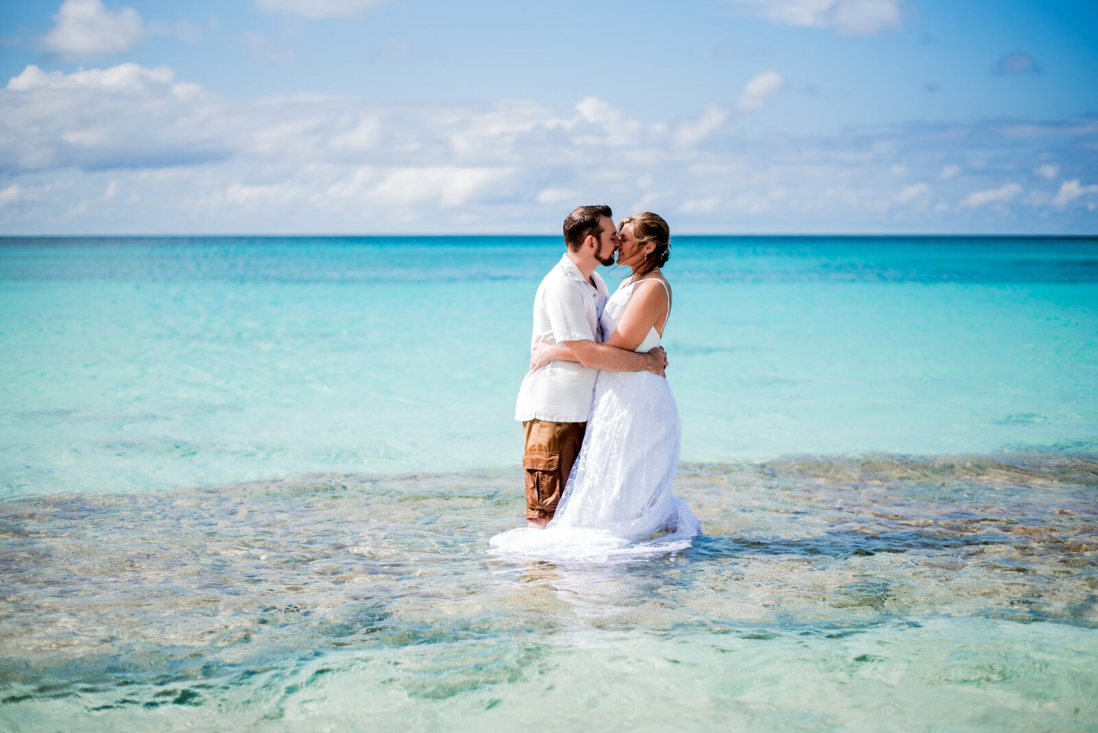Atlantis Bahamas beach wedding