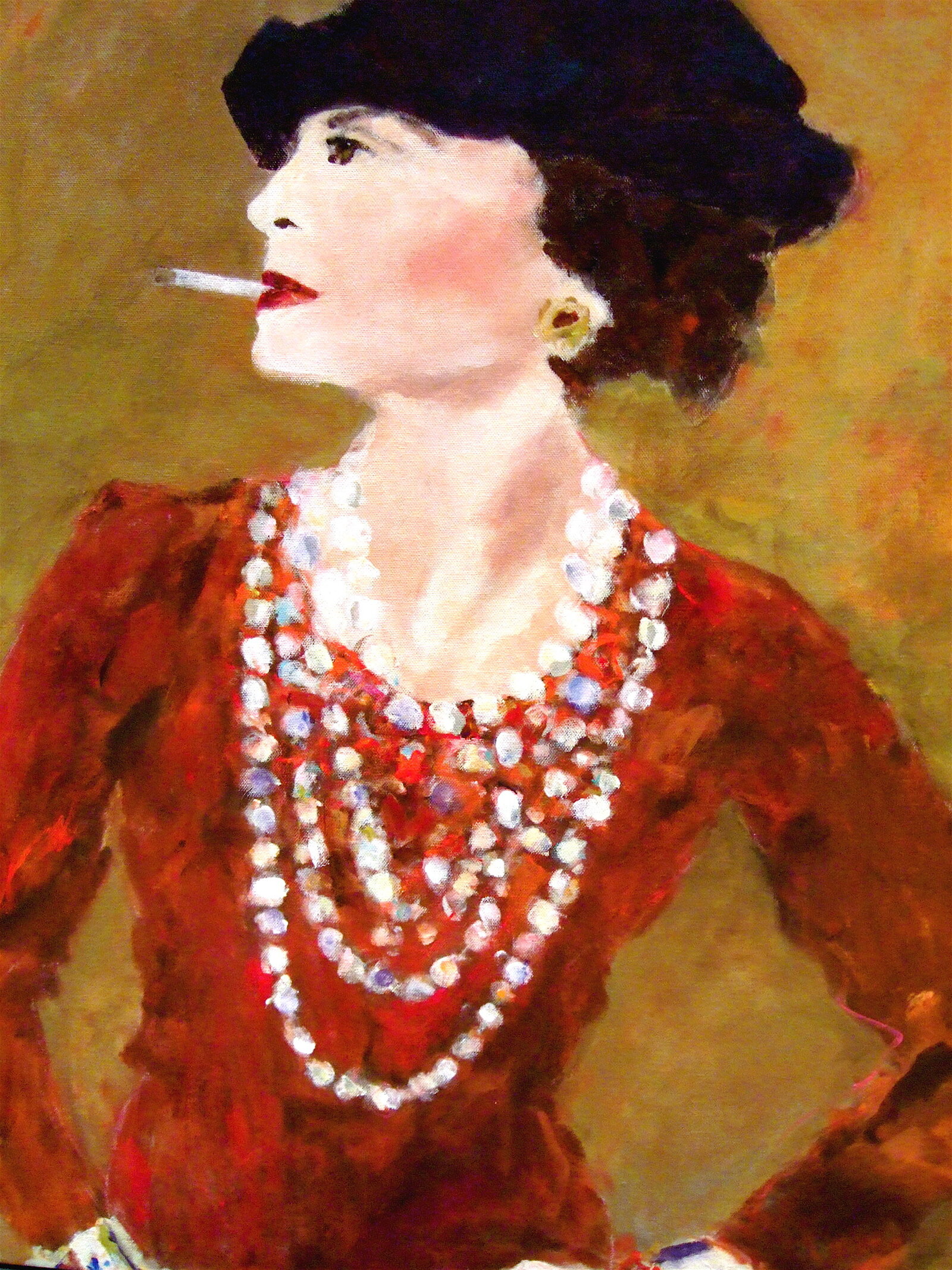 CoCo-abstract-painting-sandy-welch-art