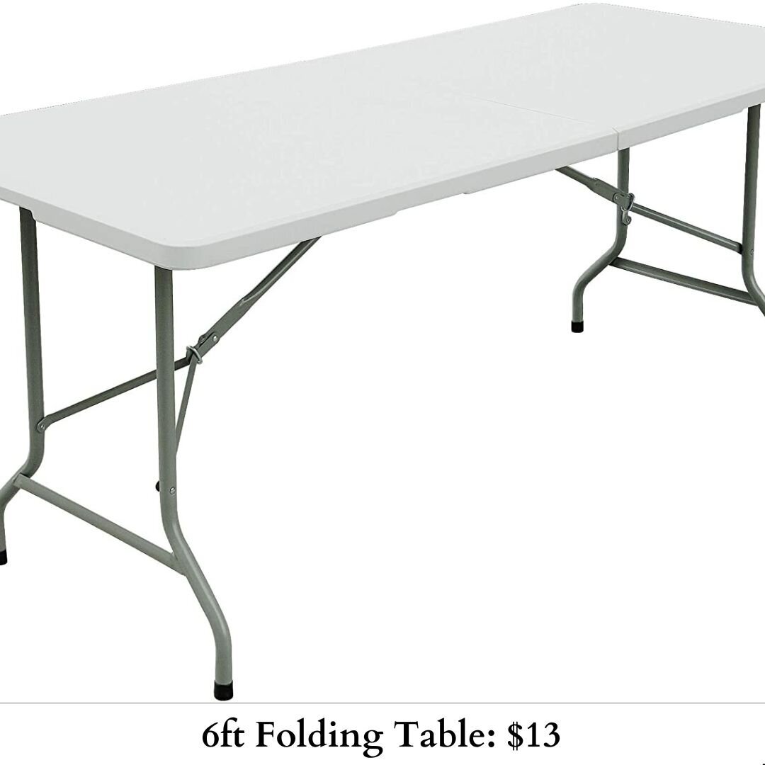 6ft Folding Table-559
