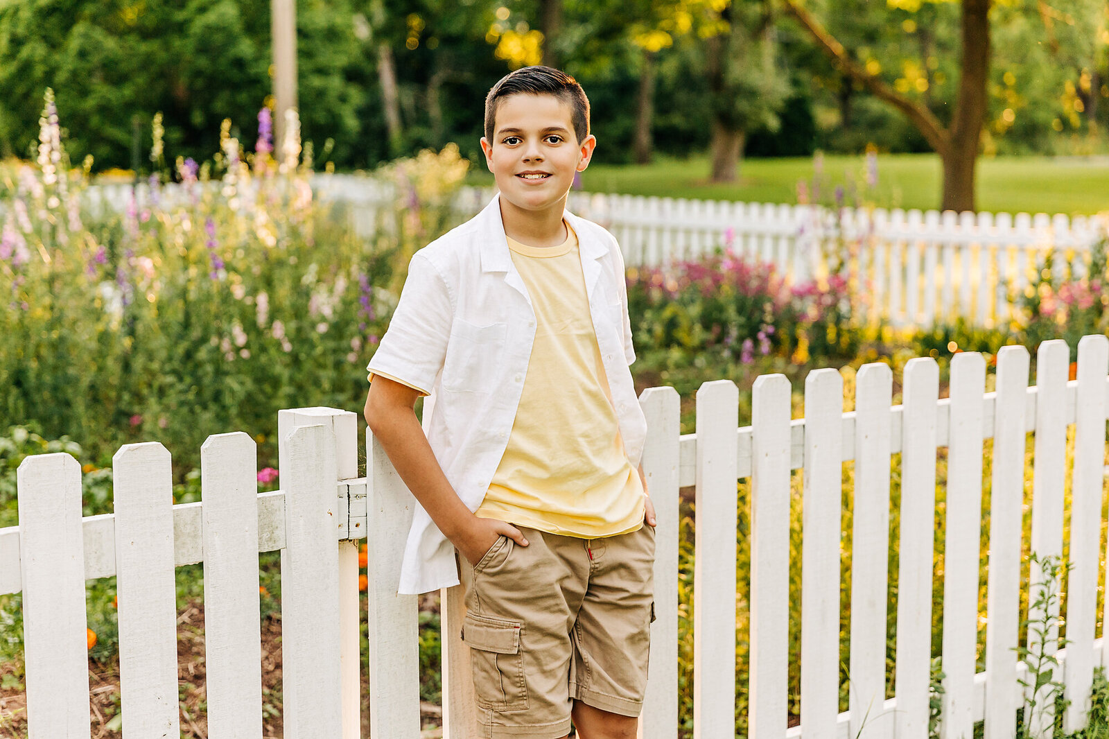 portrait of young man outdoors by Philadelphia Family Photographer